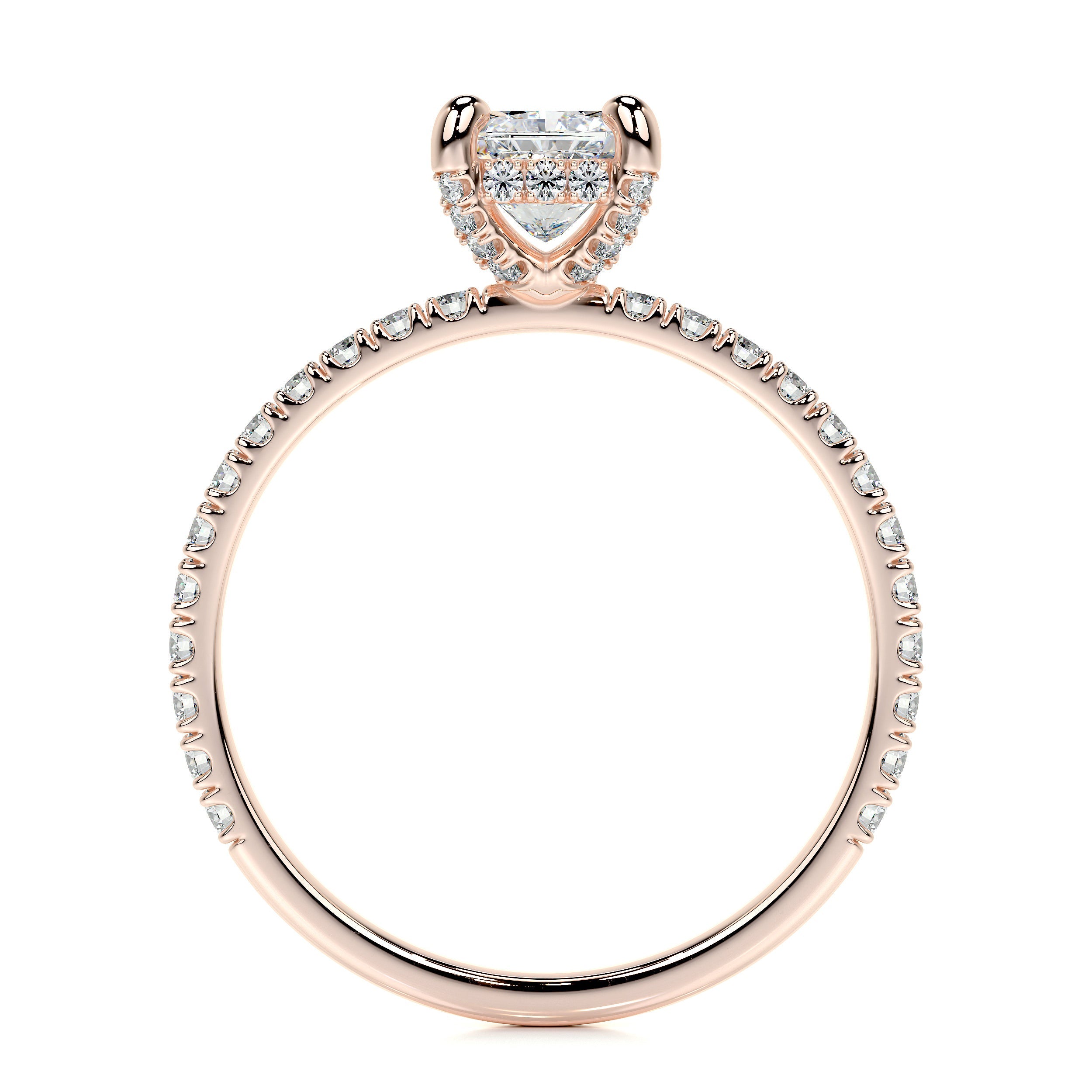 Deborah Lab Grown Diamond Ring -14K Rose Gold、mySite、hinf8tx79