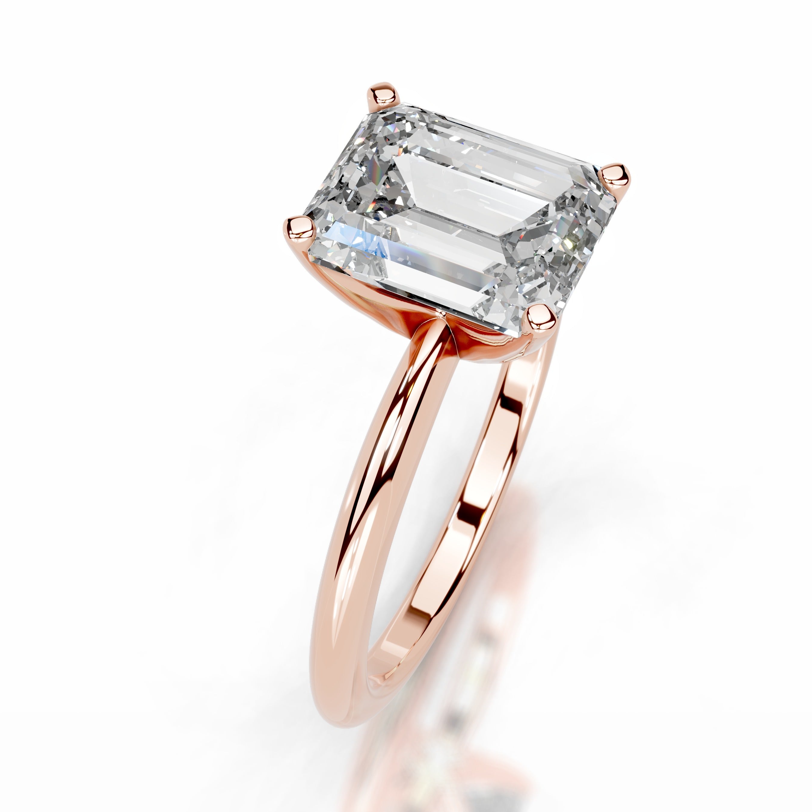 Philomena Lab Grown Diamond Ring - 14K Rose Gold、mySite、hinf8tx79