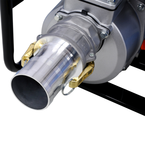 Semi Trash Pump 3 inch, 209cc 7HP 4 stroke OHV ENGINE, Gas Powered Semi Trash Water Pump 50 ft Discharge Hose, 12 ft Suction Hose with Complete Fittings,EPA compliant、、eastwooduniform