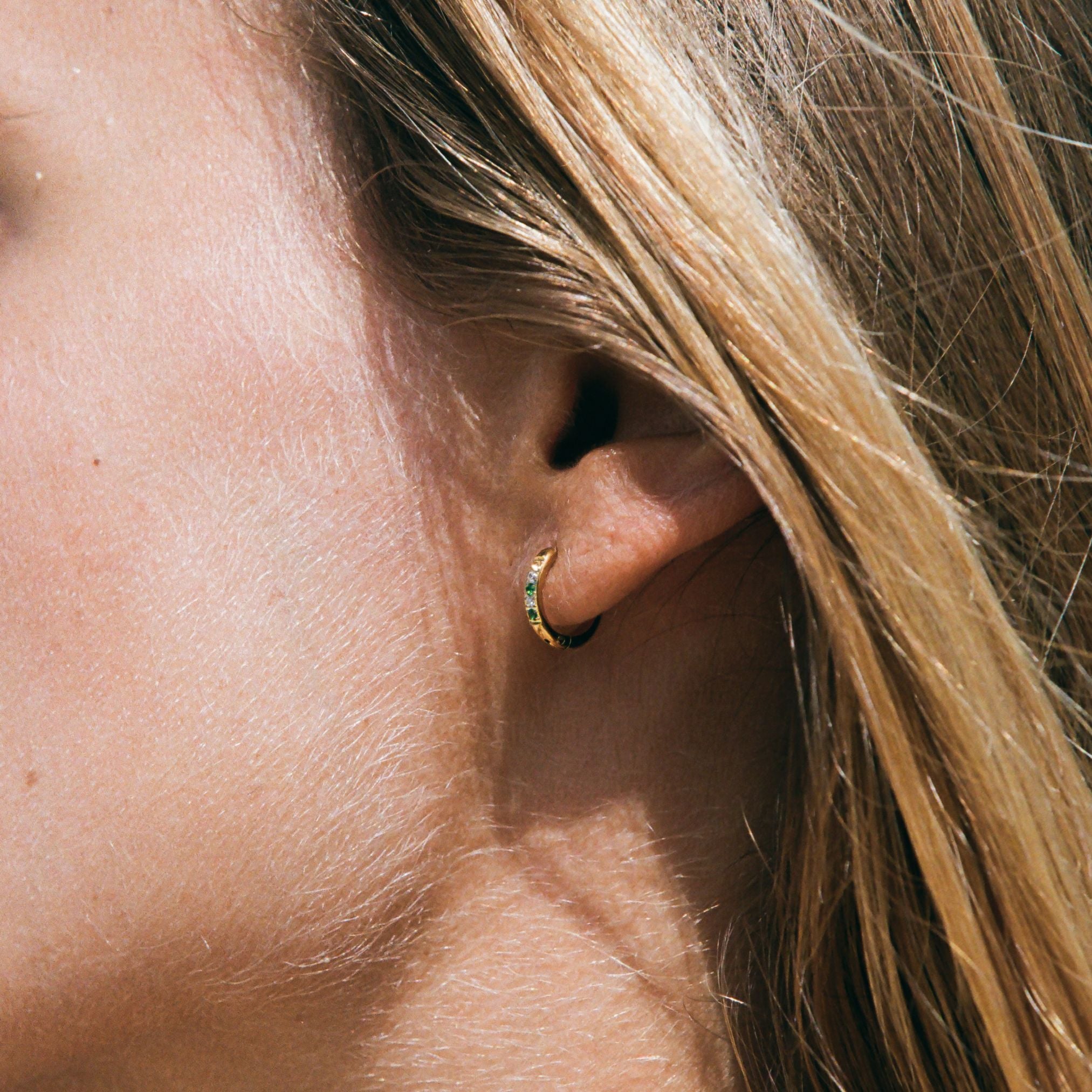 Oasis Green Hoops Earrings、mySite、hinf8tx79