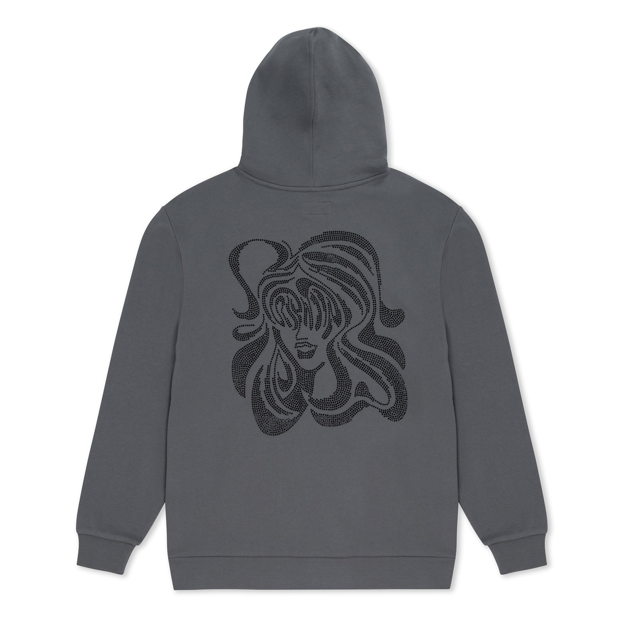  Beautiful Trip Rhinestone Hoodie (Charcoal)、mySite、merchandisen