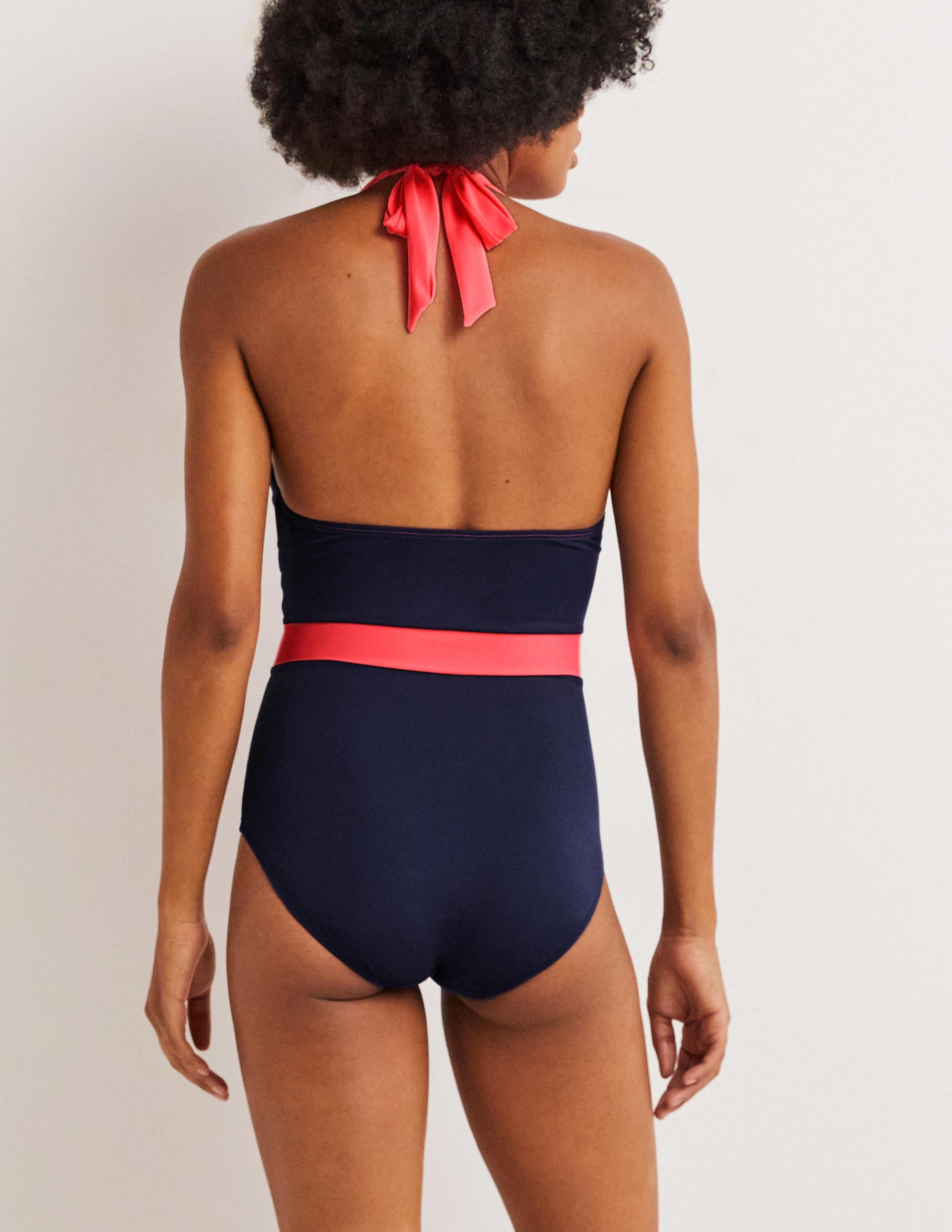  Kefalonia Halterneck Swimsuit-Harmony Blue Colourblock、mySite、ashleygrahame