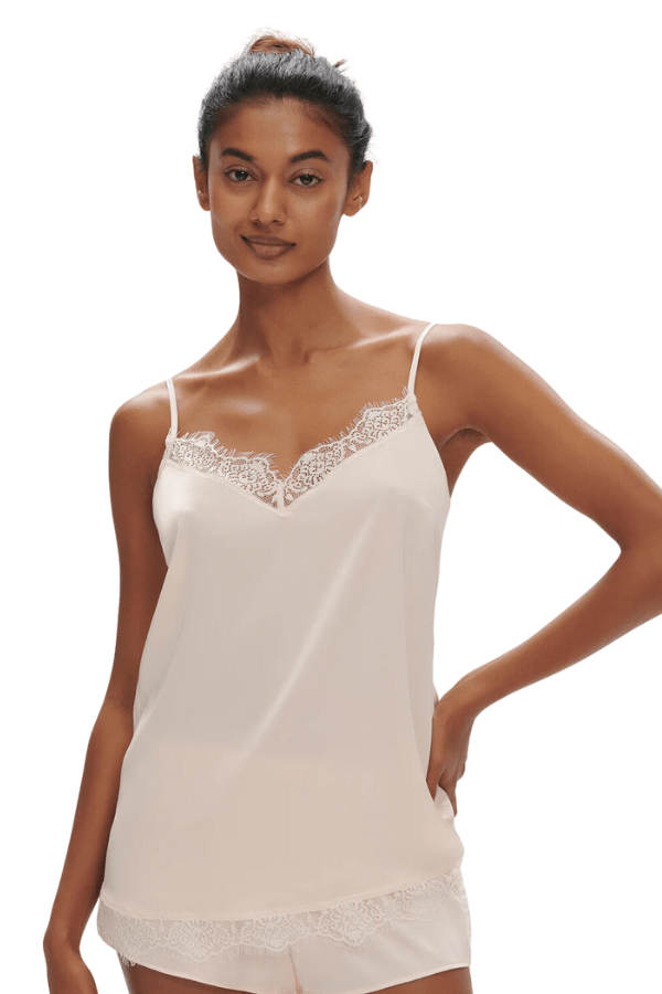 Satin Secrets Top - Cream、mySite、bengalsvssteelers