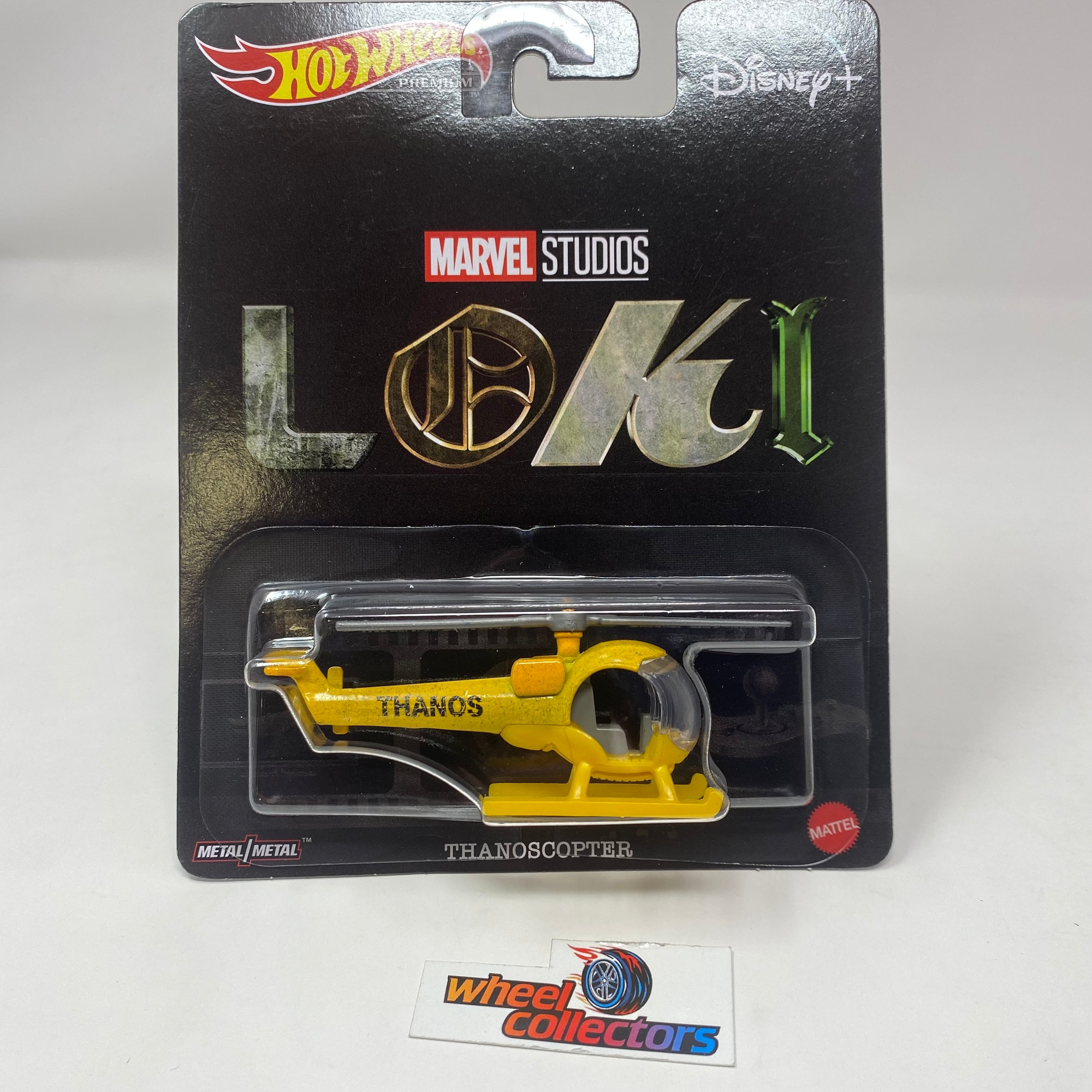 Thanoscopter LOKI Marvel * 2022 Hot Wheels Retro Entertainment Case H、mySite、hgirdovlk