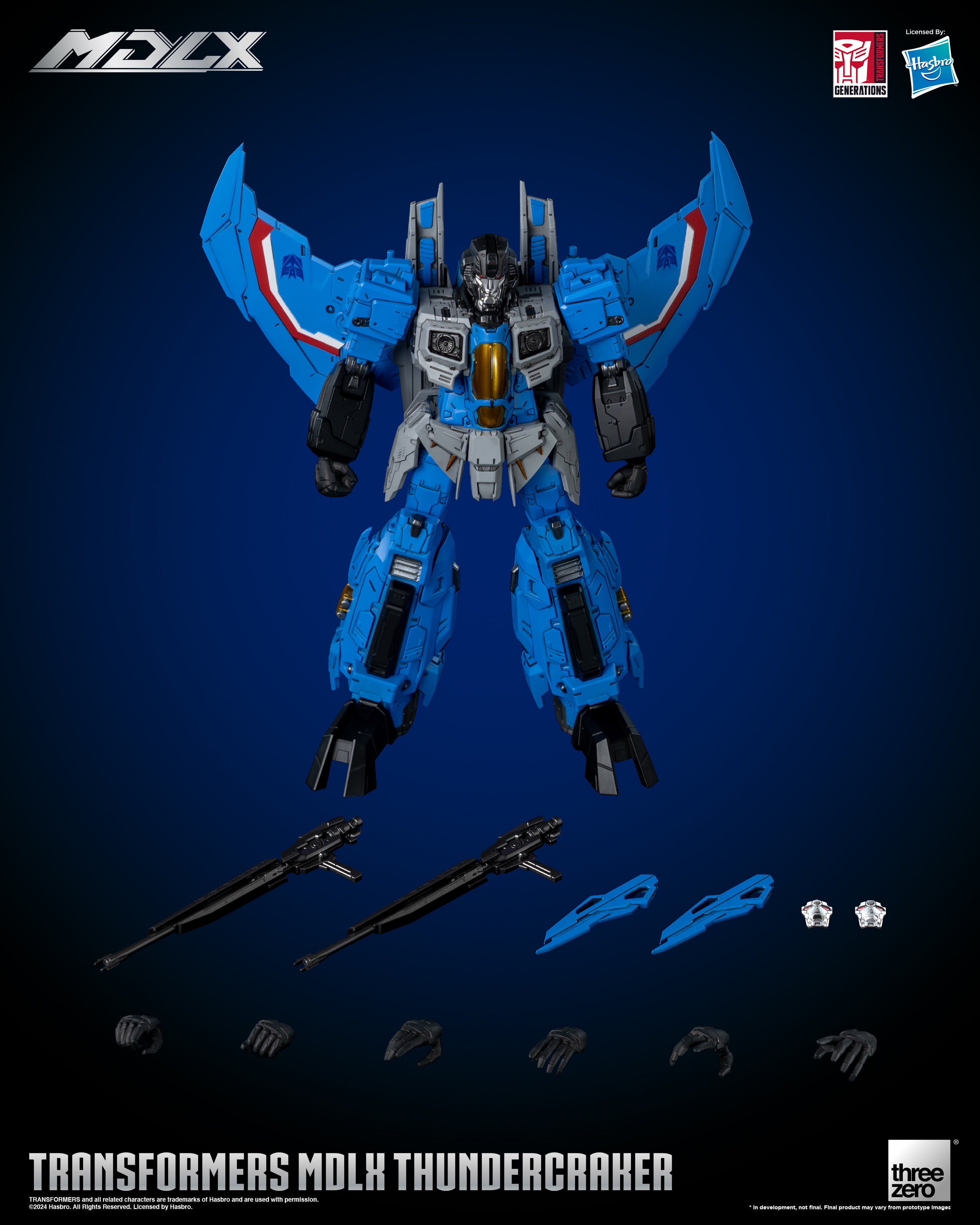 Threezero Transformers MDLX Thundercracker、mySite、hgirdovlk