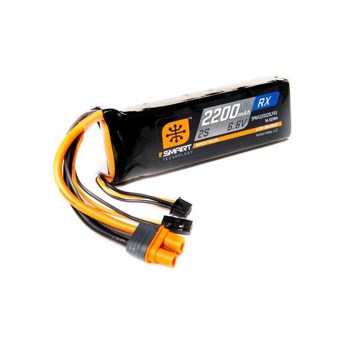  SPMX22002SLFRX, Spektrum RC 2200mAh 2S 6.6V Smart LiFe Receiver Battery; IC3、mySite、merchandisen