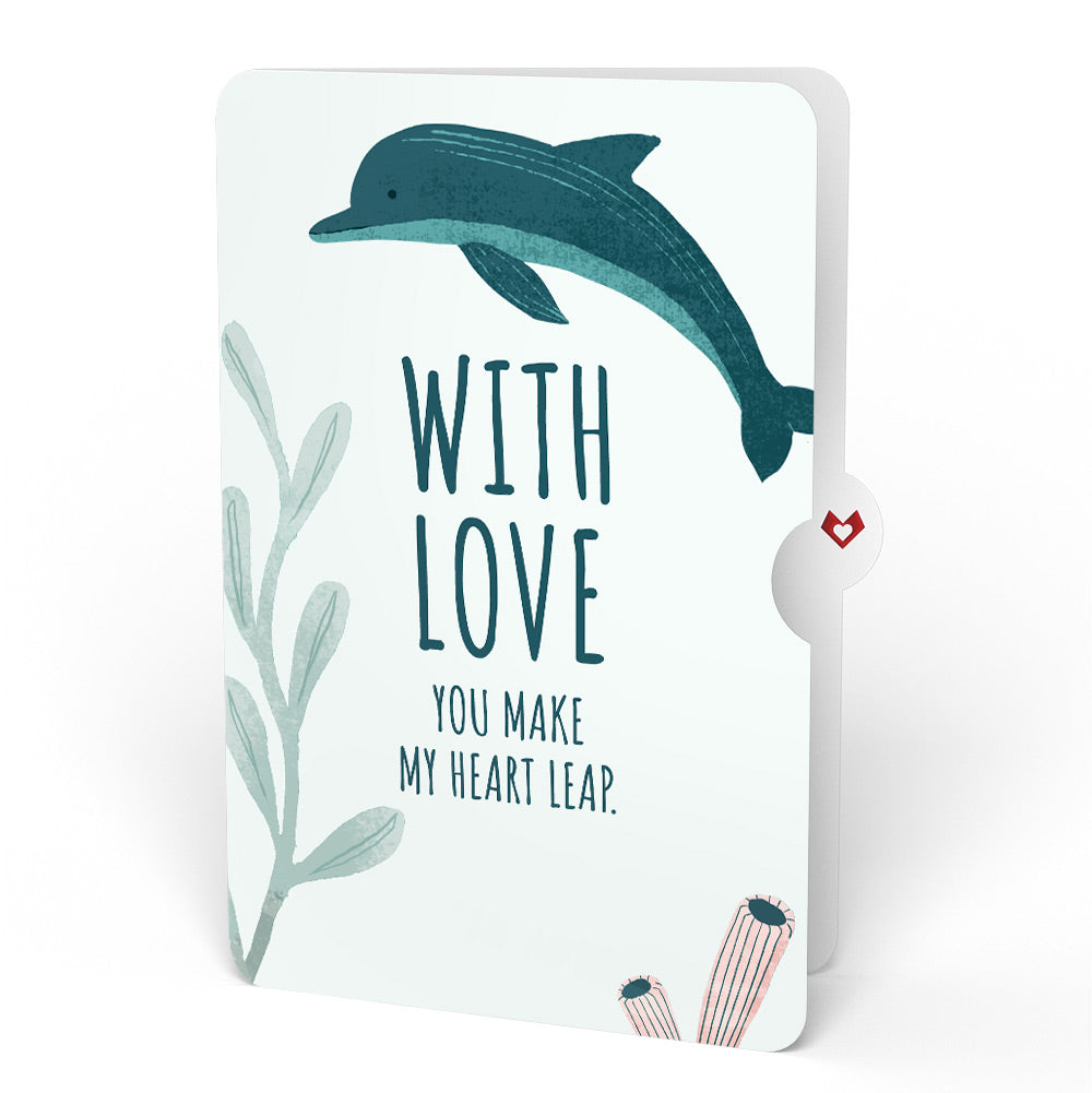 Coral Reef Wonders Love Pop-Up Card and Sentiment Set、mySite、solidvoid
