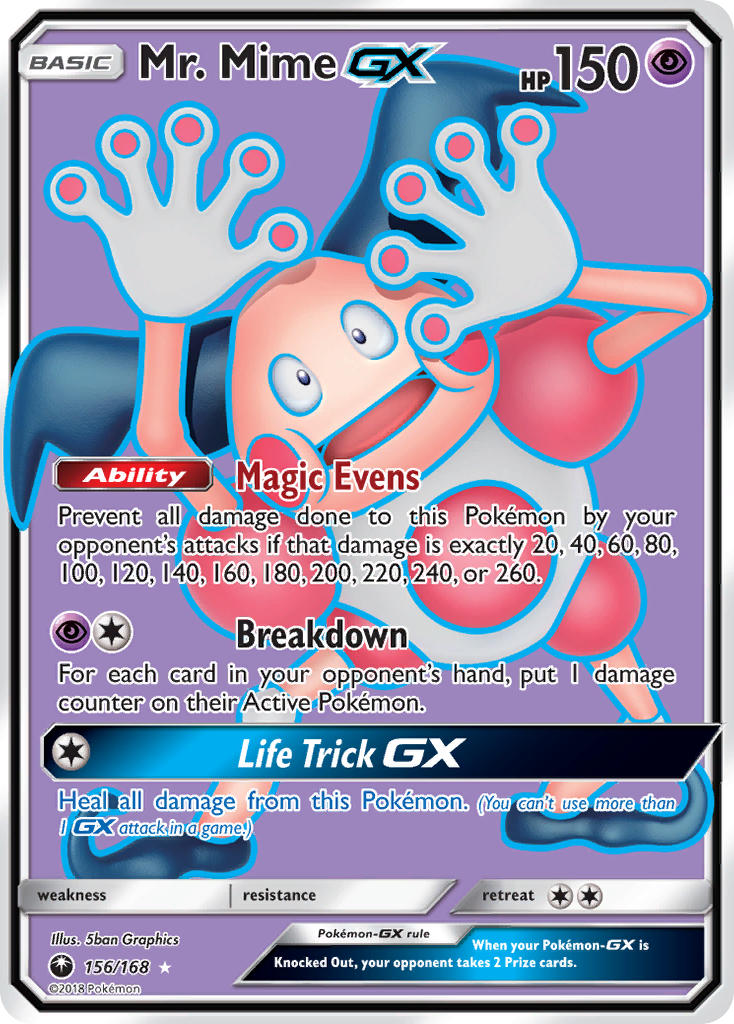 Mr. Mime GX (156/168) Sun & Moon: Celestial Storm、mySite、waistdrama