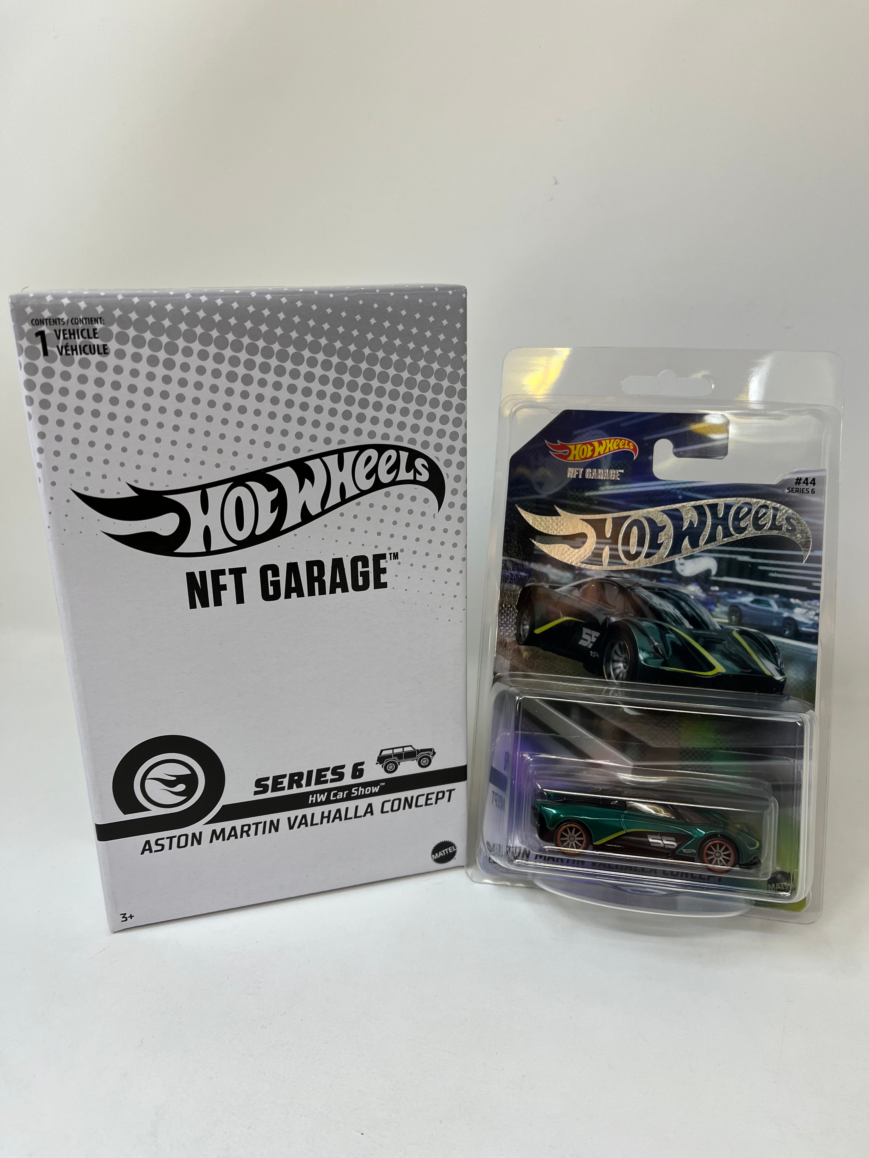 Aston Martin Valhalla Concept * 2024 Hot Wheels Series 6 NFT Mattel Creations、mySite、hgirdovlk