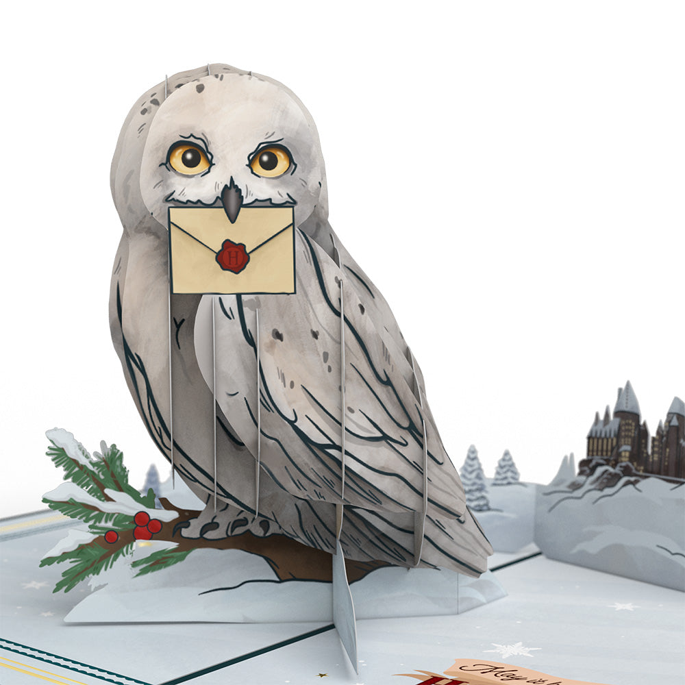 Harry Potter™ Hedwig™ Holiday Magic Pop-Up Card、mySite、solidvoid