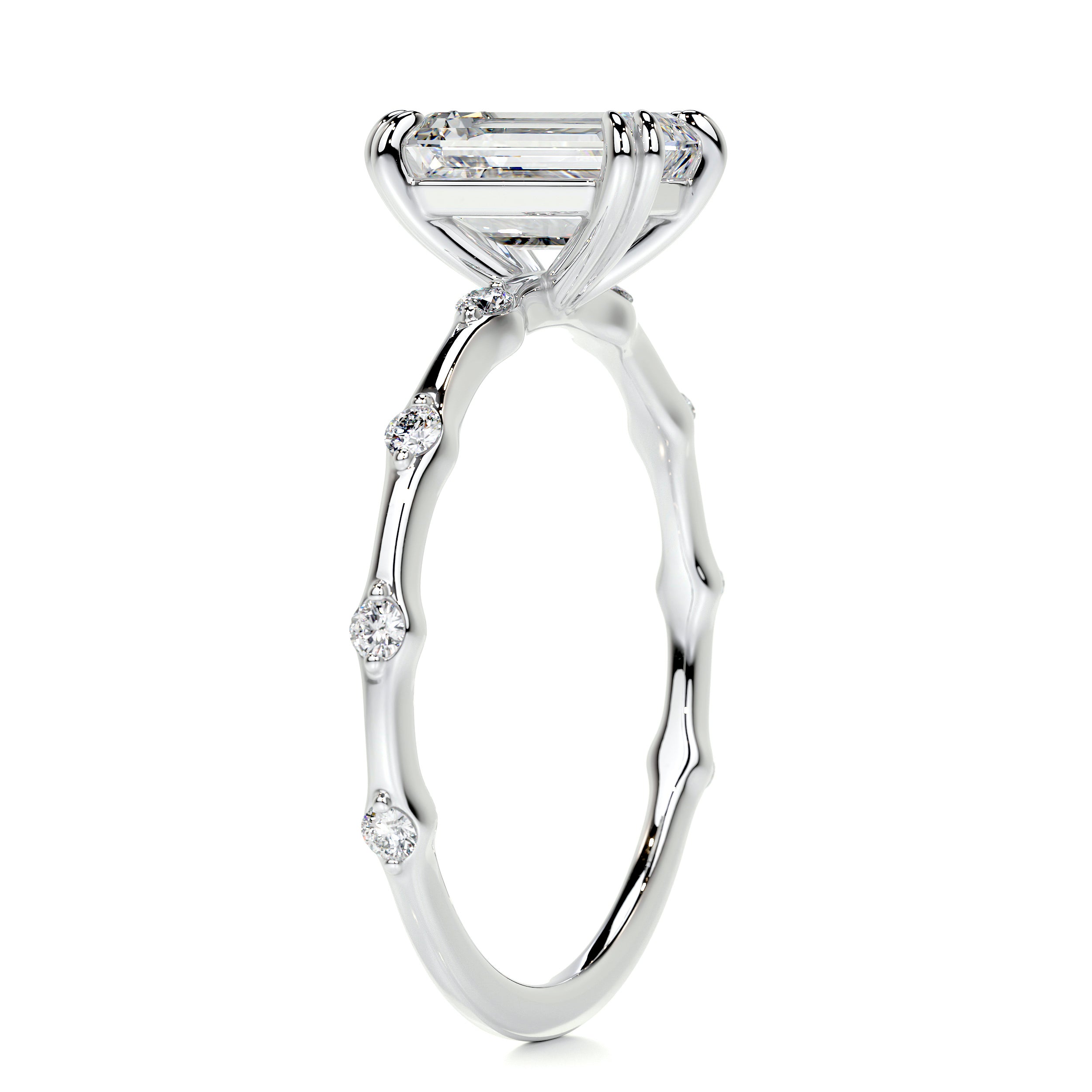 Wilma Diamond Engagement Ring -18K White Gold、mySite、hinf8tx79