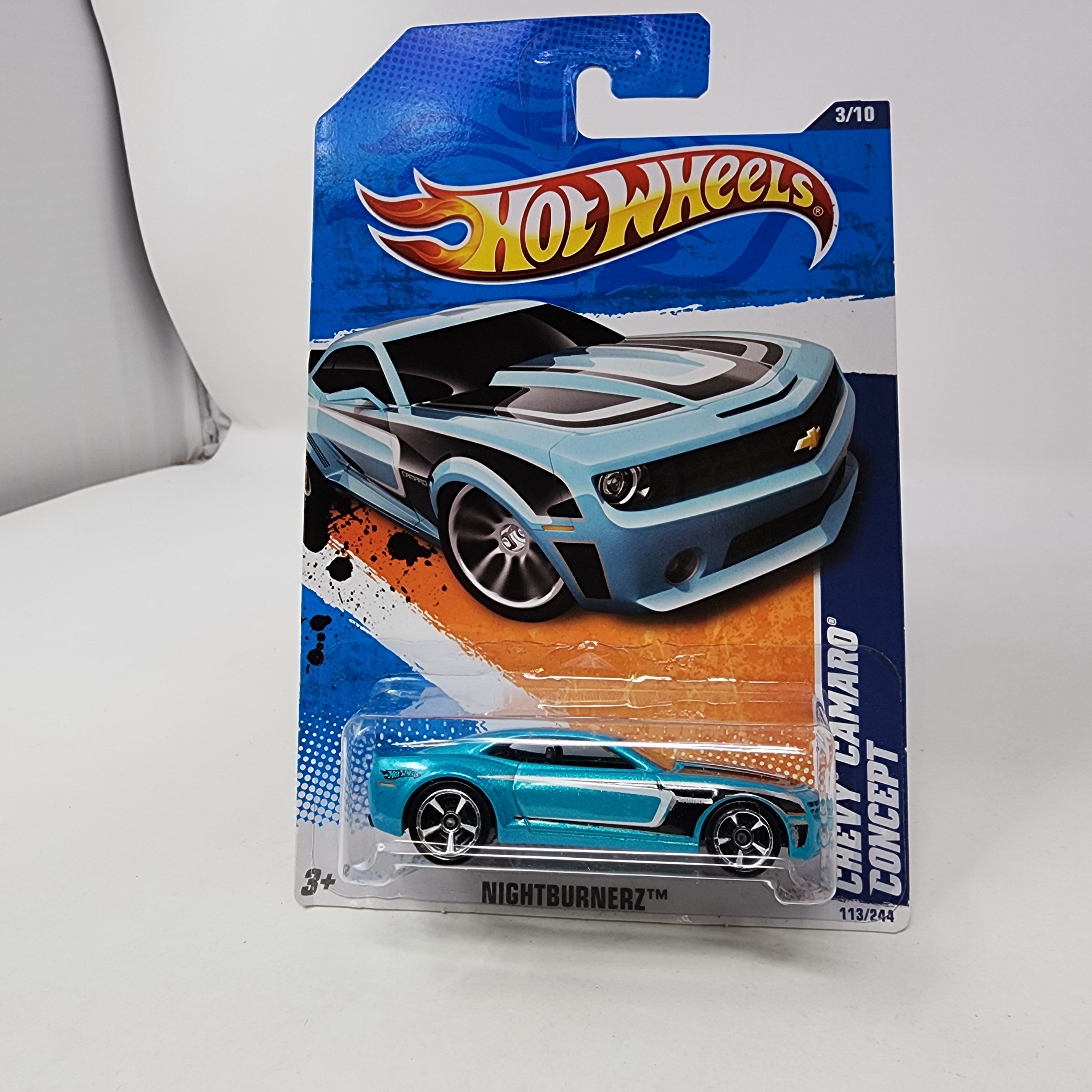 Chevy Camaro Concept #113 * Teal * Hot Wheels 2011、mySite、hgirdovlk