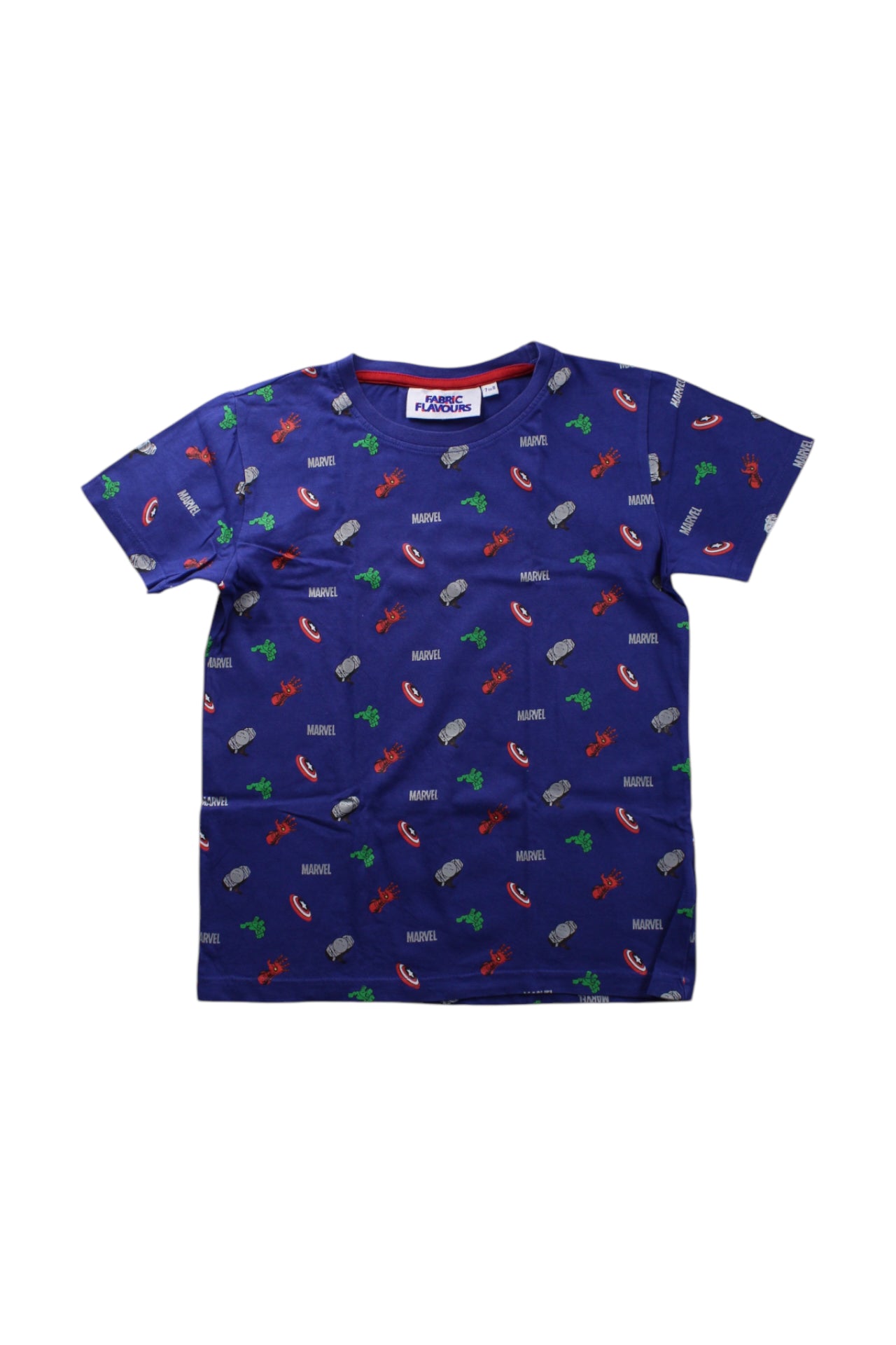 Fabric Flavours Superhero T-Shirt 7-8Y、mySite、g9winljtr
