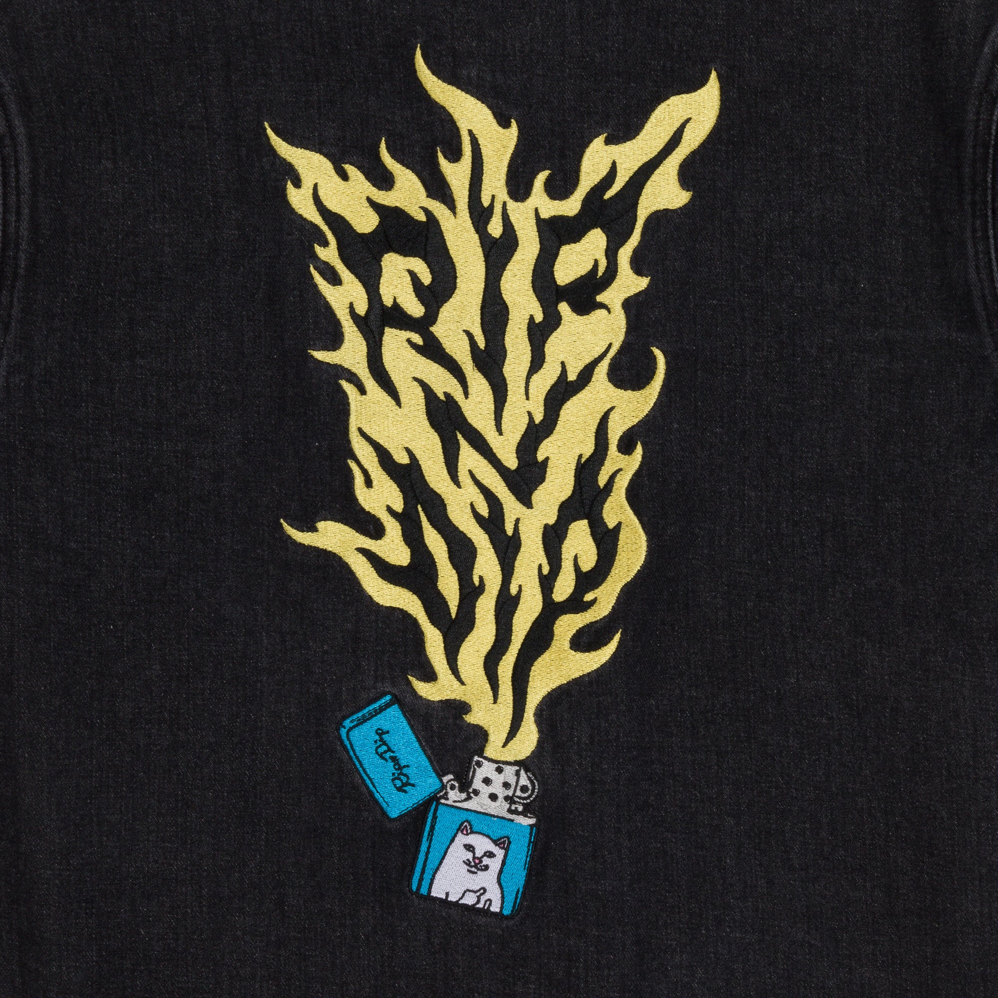  Ripnlit Denim Jacket (Black Denim Wash)、mySite、merchandisen