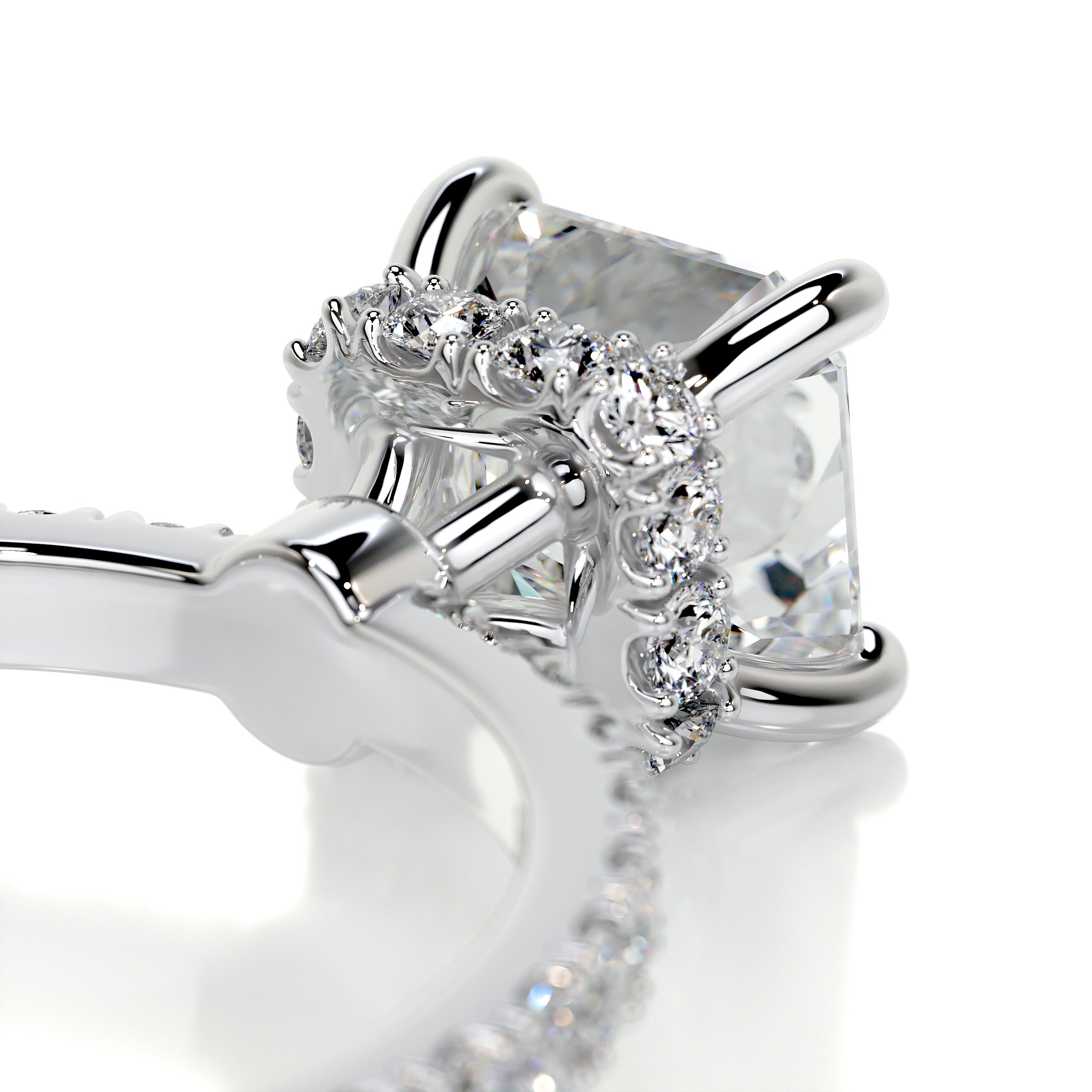 Vivienne Diamond Engagement Ring -18K White Gold、mySite、hinf8tx79