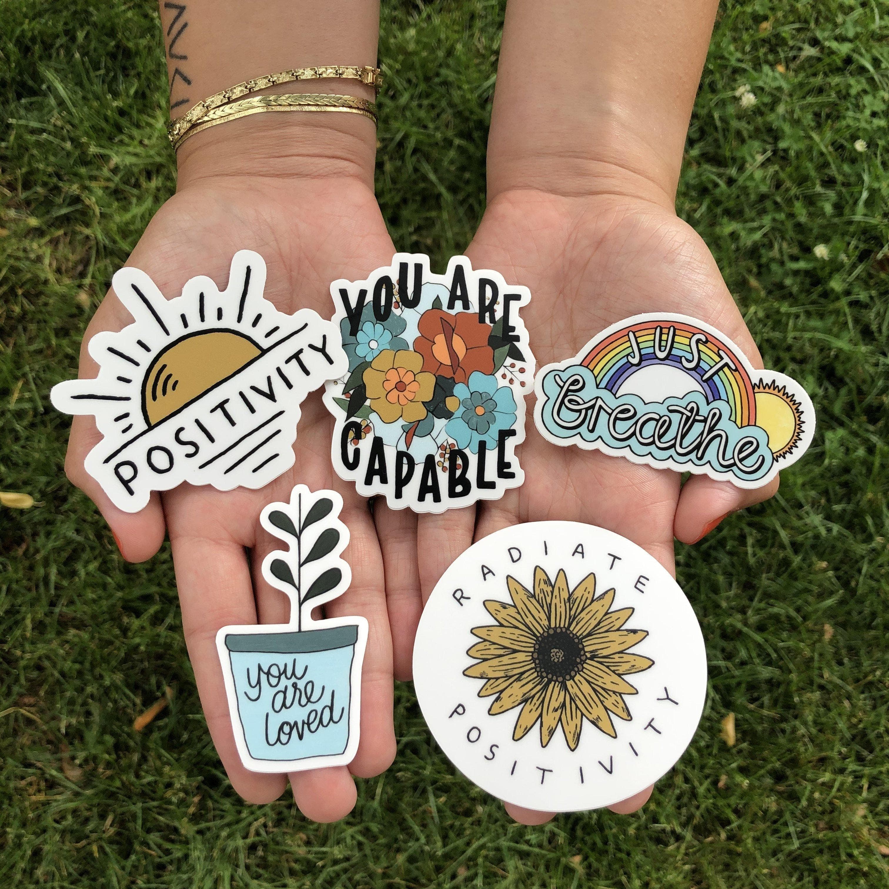  Positivity Sticker 20 Pack、mySite、elrpsem3k