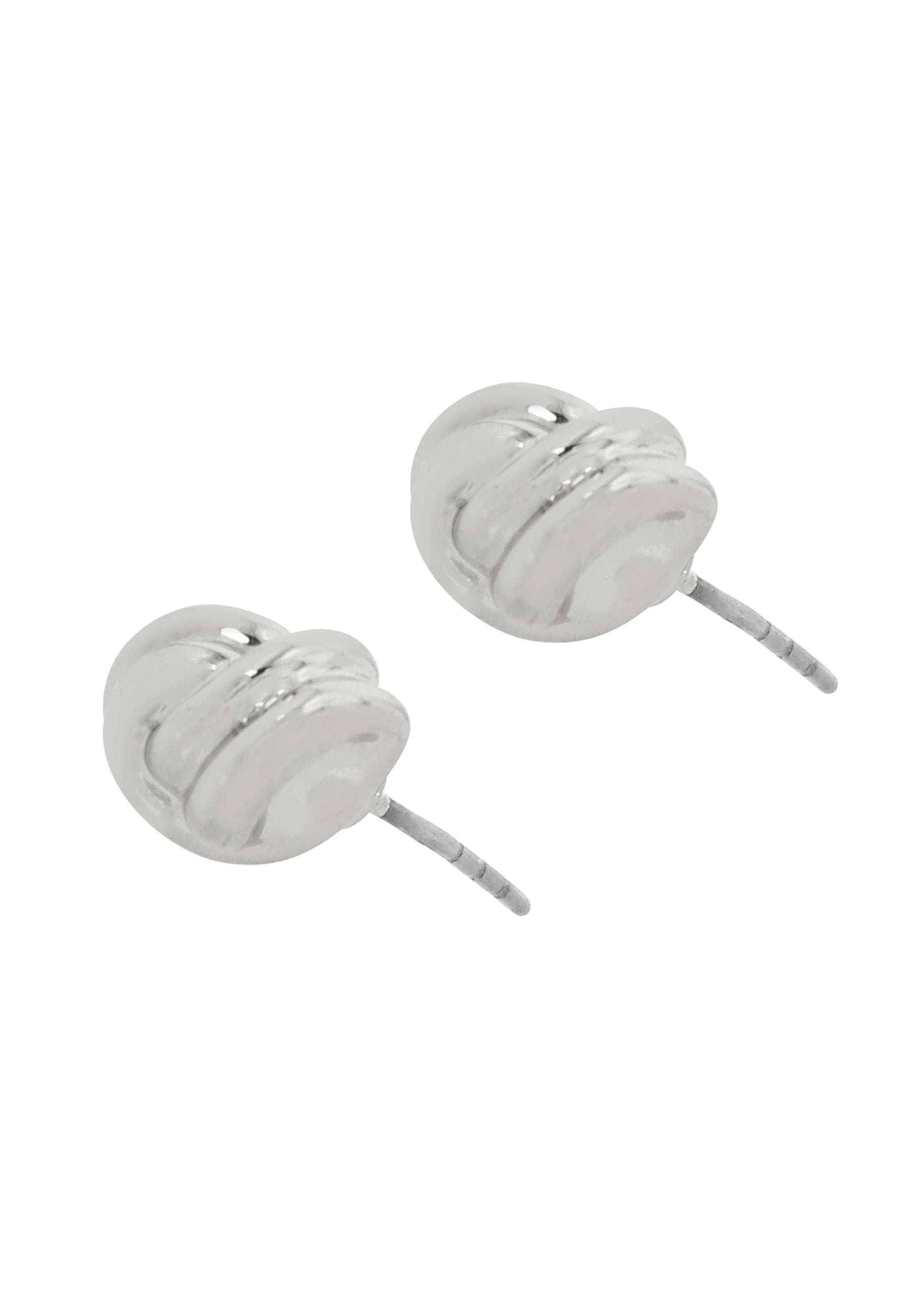 MINI KNOT STUDS SILVER、mySite、dreamappss