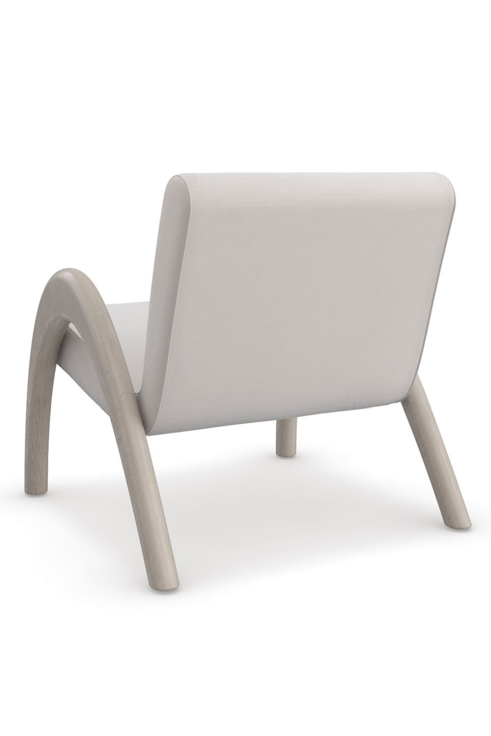 Taupe Velvet Accent Chair | Caracole Coco、mySite、neckold
