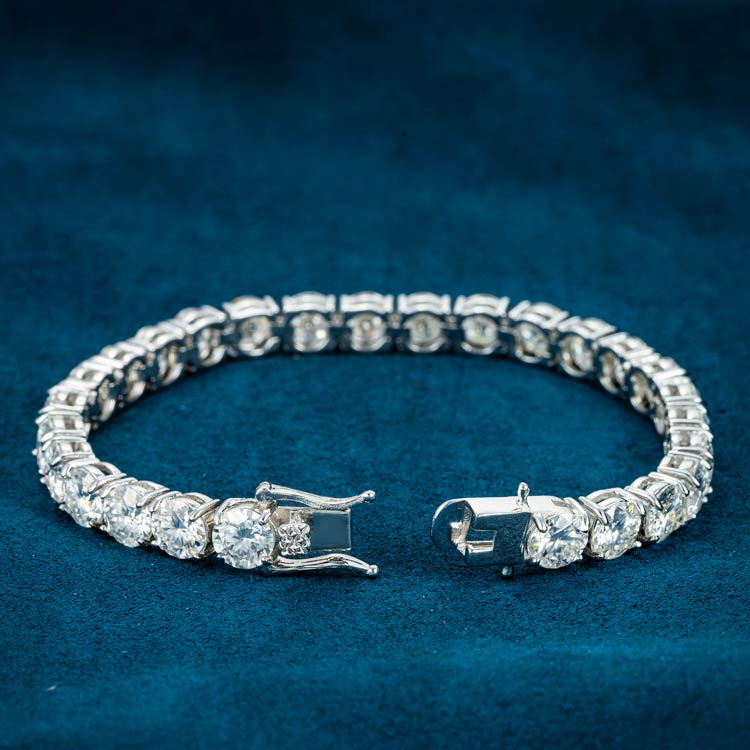 6MM Iced Out Tennis Bracelet 14K Gold、mySite、hinf8tx79