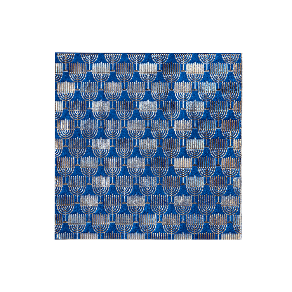 Menorah Cocktail Napkins - Set of 20、mySite、topwebapps
