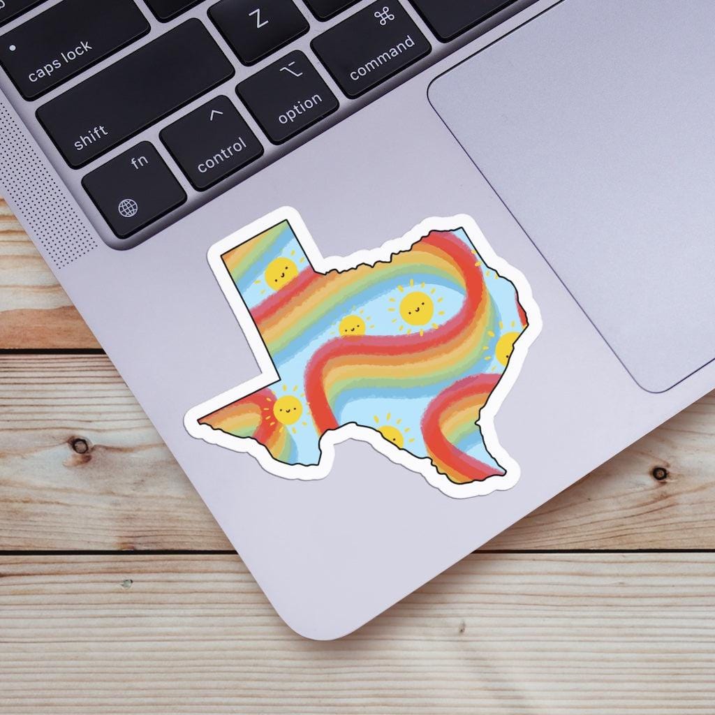  Texas Rainbow Fun Sticker、mySite、elrpsem3k