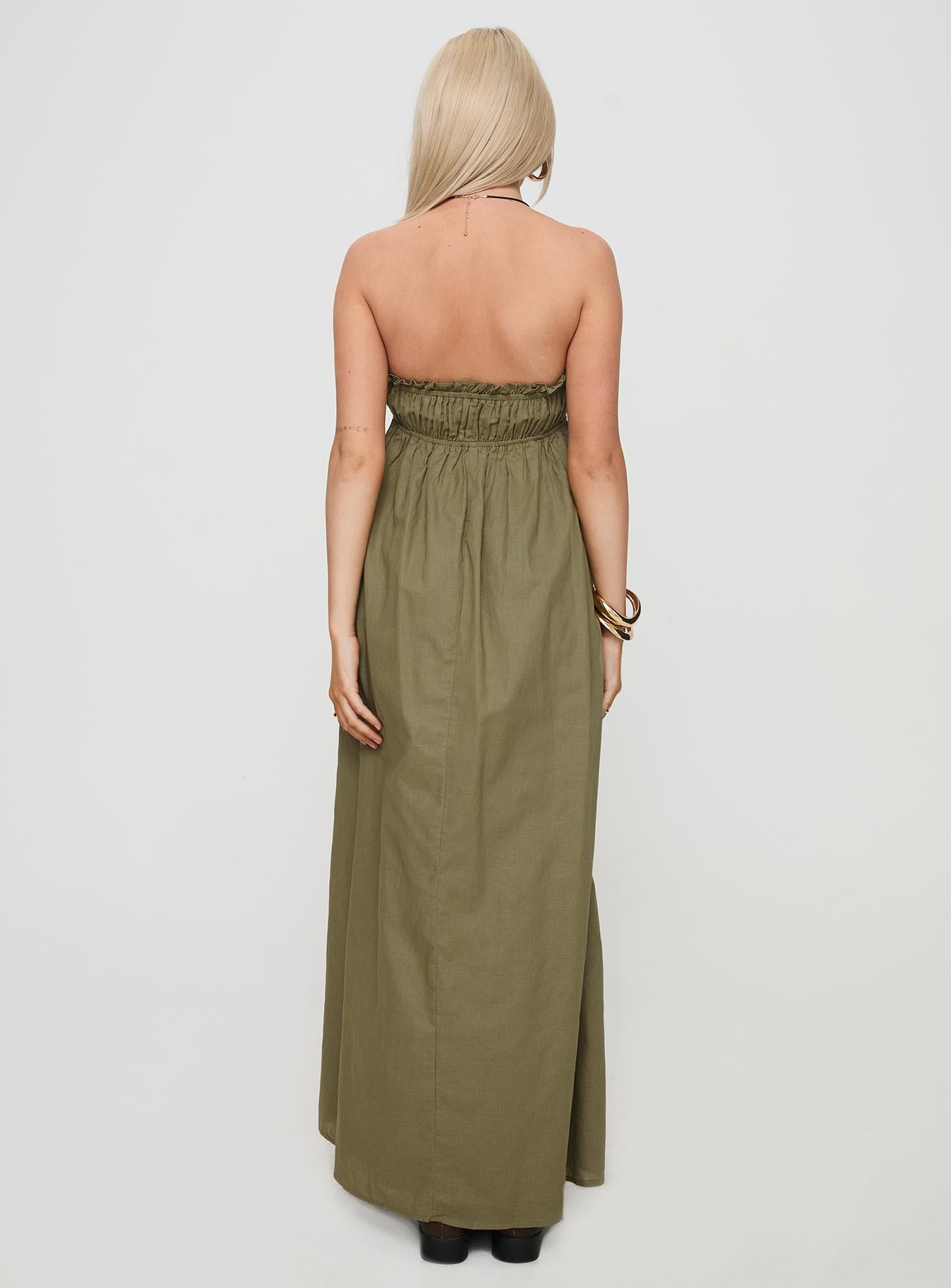 Isannah Maxi Dress Sage、mySite、solidvoid