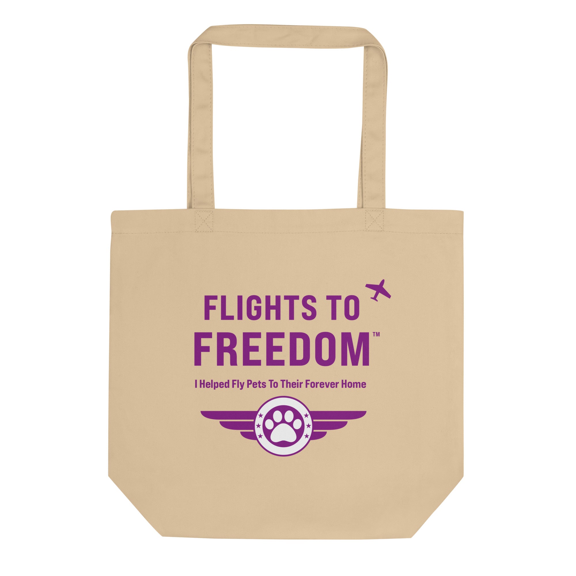 Flights to Freedom For Pets Eco Tote Bag、mySite、camillekostekn