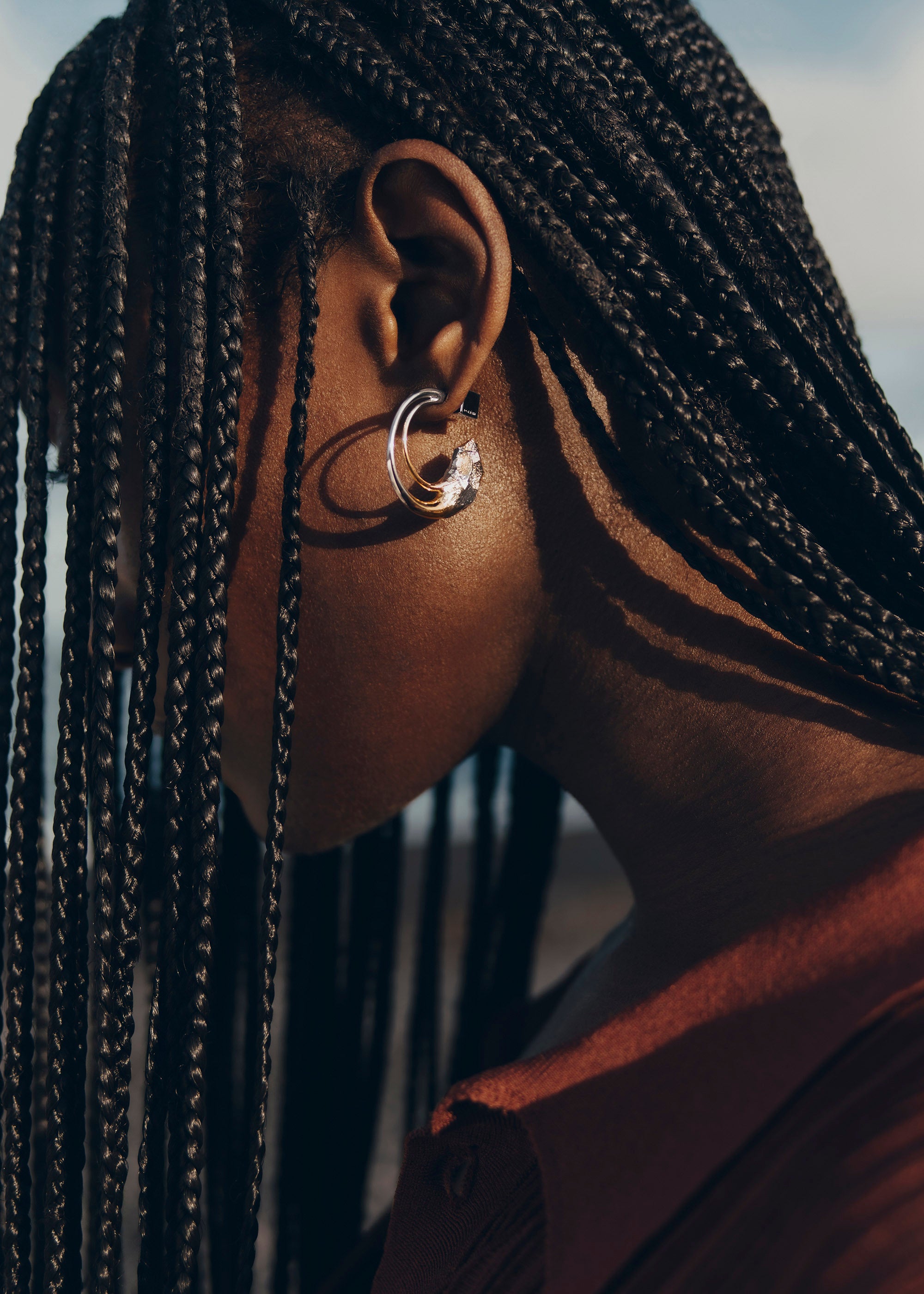 Cr茅oles Eroz - Duo palladium et dorure 24 carats、mySite、camillekostekn