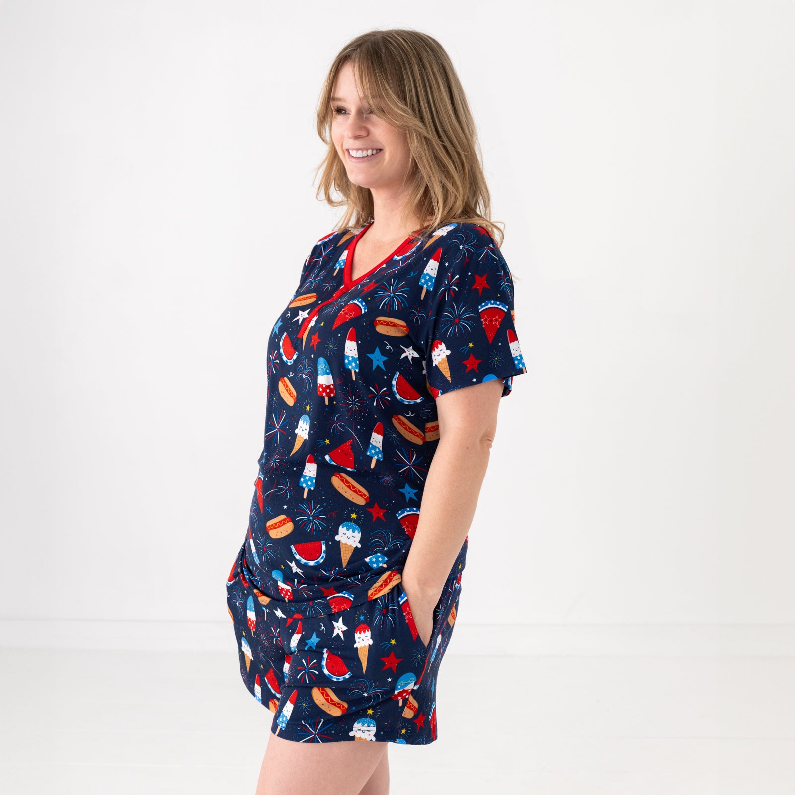  Snacks & Sparkles Women's Pajama Shorts、mySite、layawaytickets