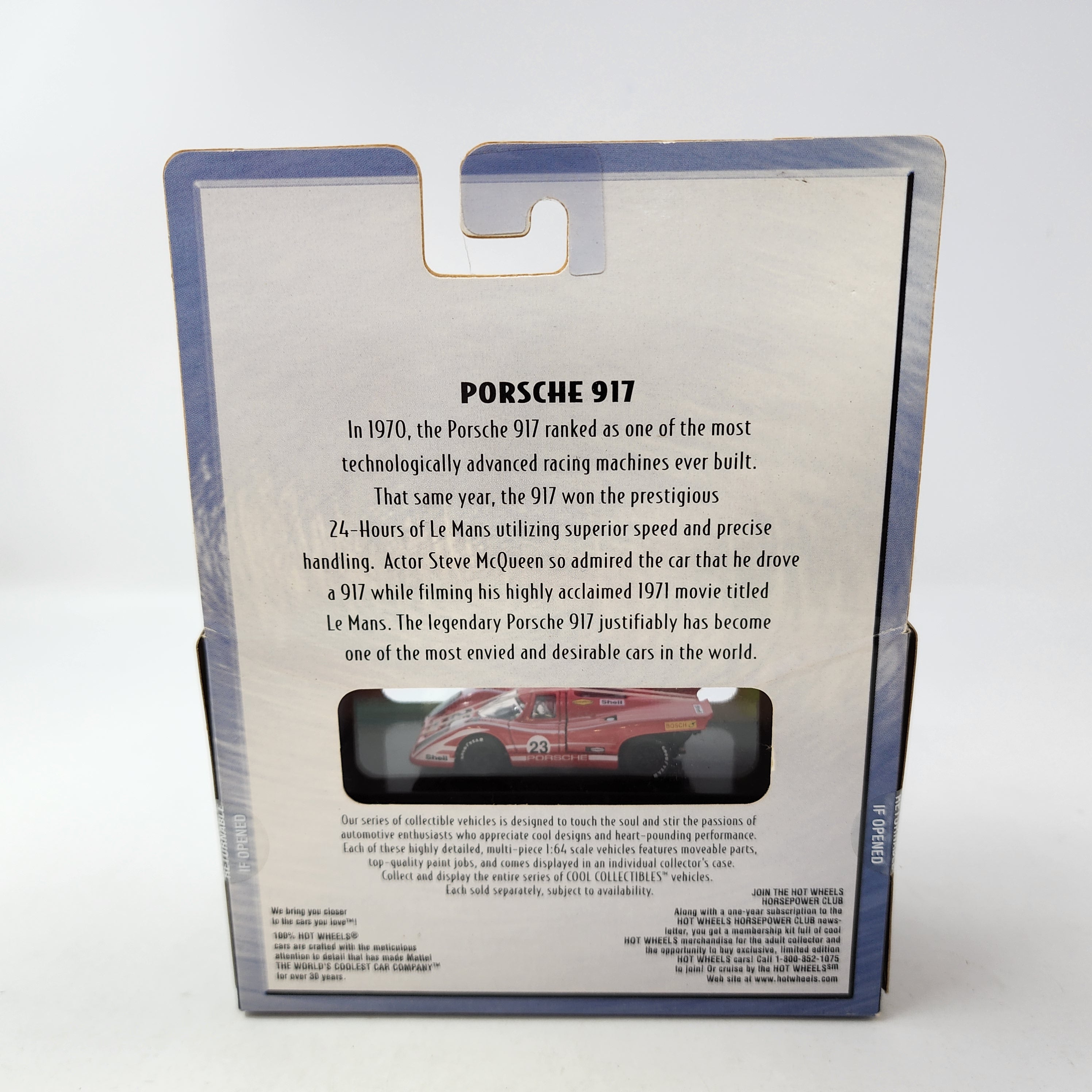 Porsche 917 * Hot Wheels 100% Black Box、mySite、hgirdovlk