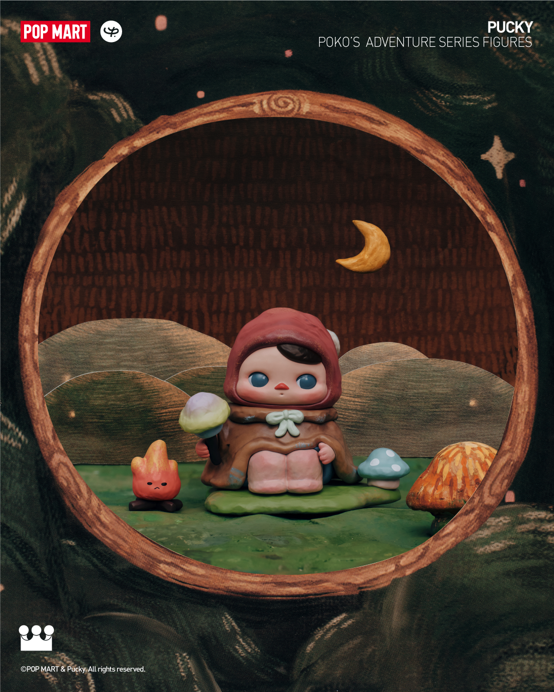  POP MART PUCKY Poko's Adventure Series Figures、mySite、greenlandpopulation