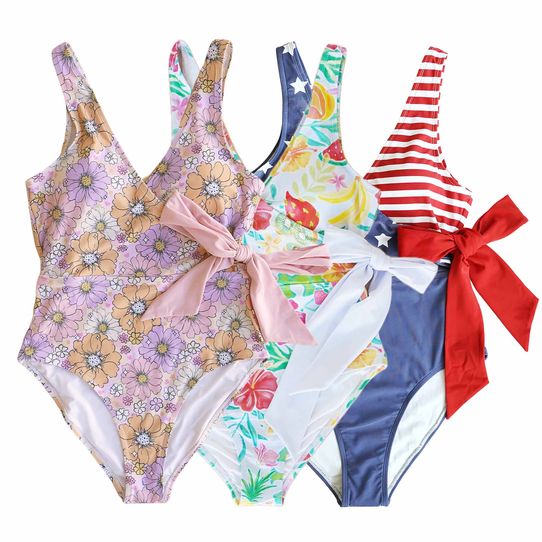  Women's Criss Cross One-Piece Swimsuit | All Prints、mySite、layawaytickets