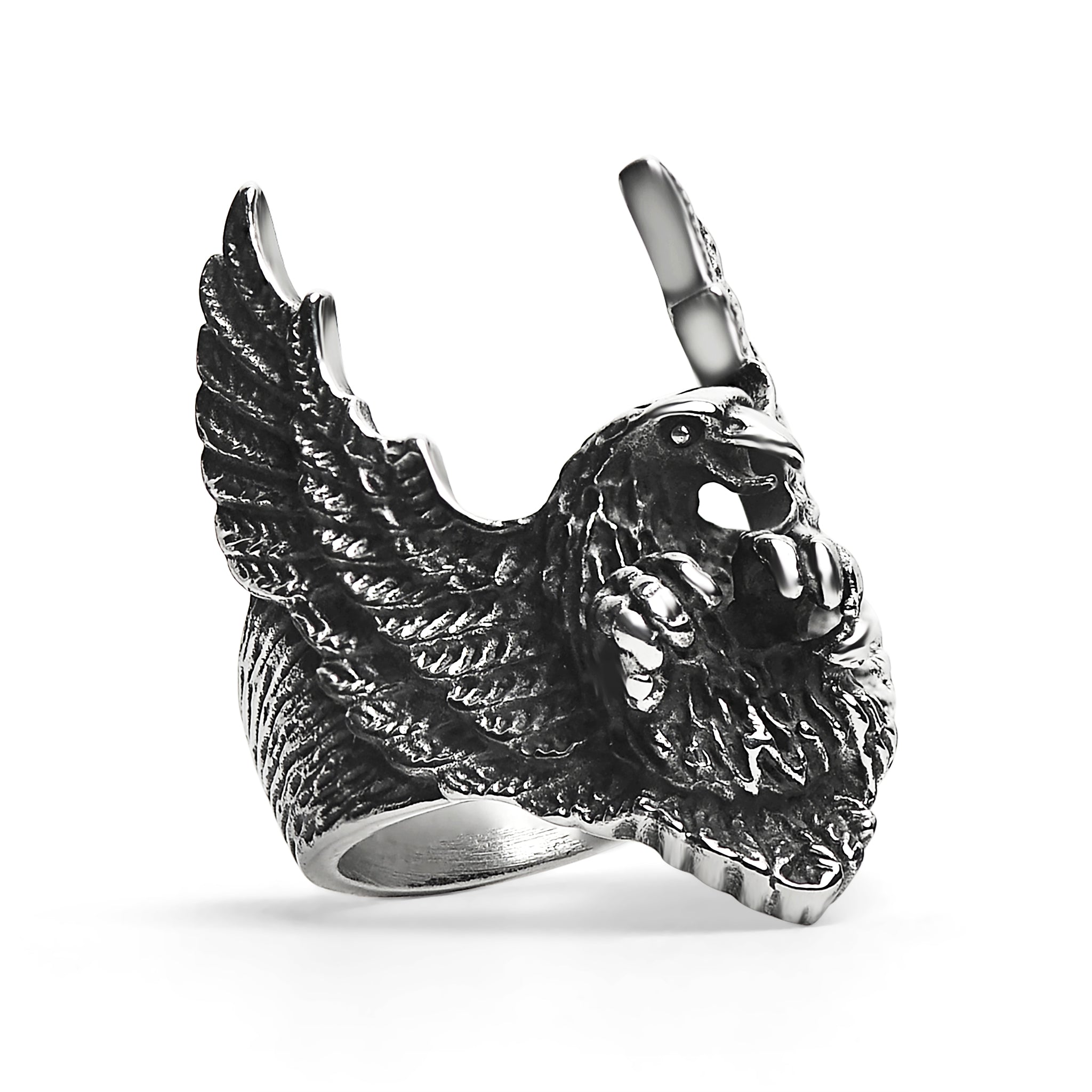 Stainless Steel Flying Eagle Ring / SCR3050、mySite、dreamappss
