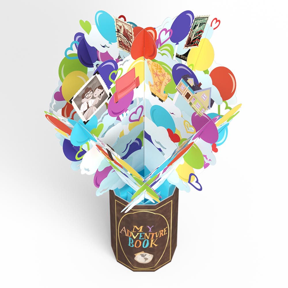 Disney and Pixar Up Balloon Bouquet、mySite、solidvoid