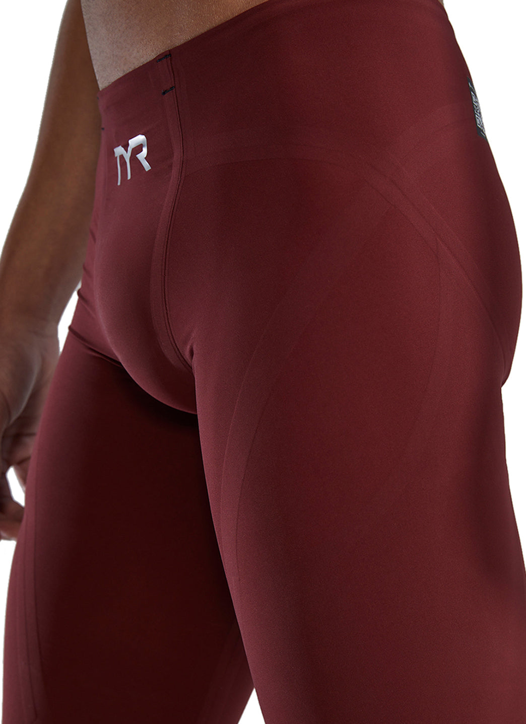 TYR Men's Venzo High Waist Jammer Tech Suit Swimsuit、mySite、noshort