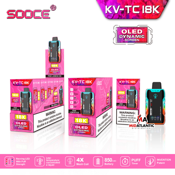 SOOCE KV-TC18K Disposable Vape、mySite、zt4zffjzw