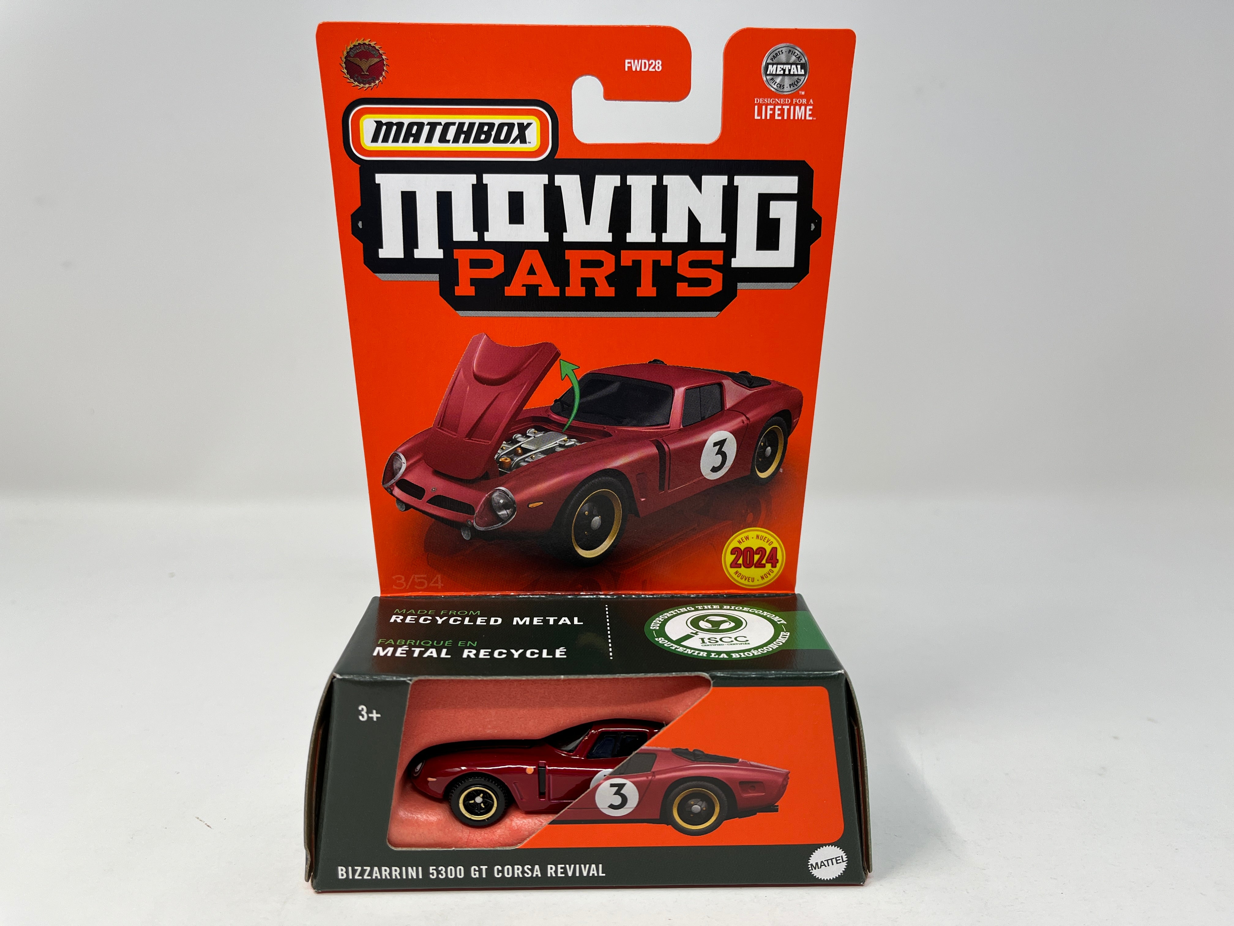 Bizzarrini 5300 GT Corsa Revival * 2024 Matchbox Moving Parts Case N、mySite、hgirdovlk
