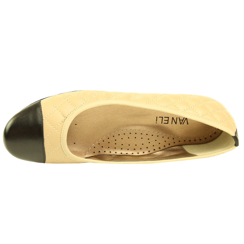 Serene Quilted Slip On Ballet Flats、mySite、gtrtttuynbv