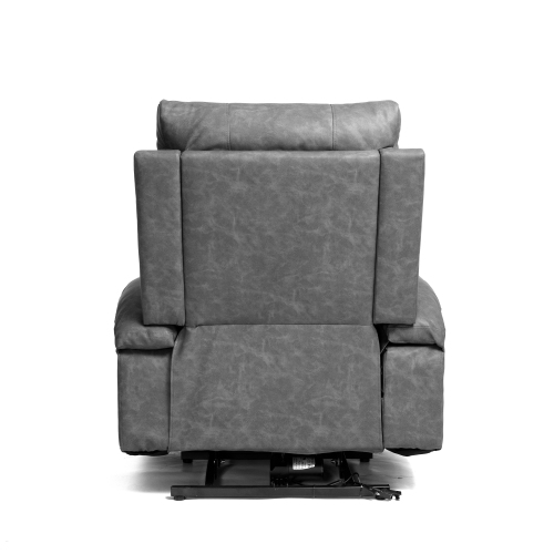 21"seat width,large size Electric Power Lift Recliner Chair Sofa for Elderly, 8 point vibration Massage and lumber heat, Remote Control, Side Pockets and Cup Holders, cozy fabric, overstuffed arm pu、、casual