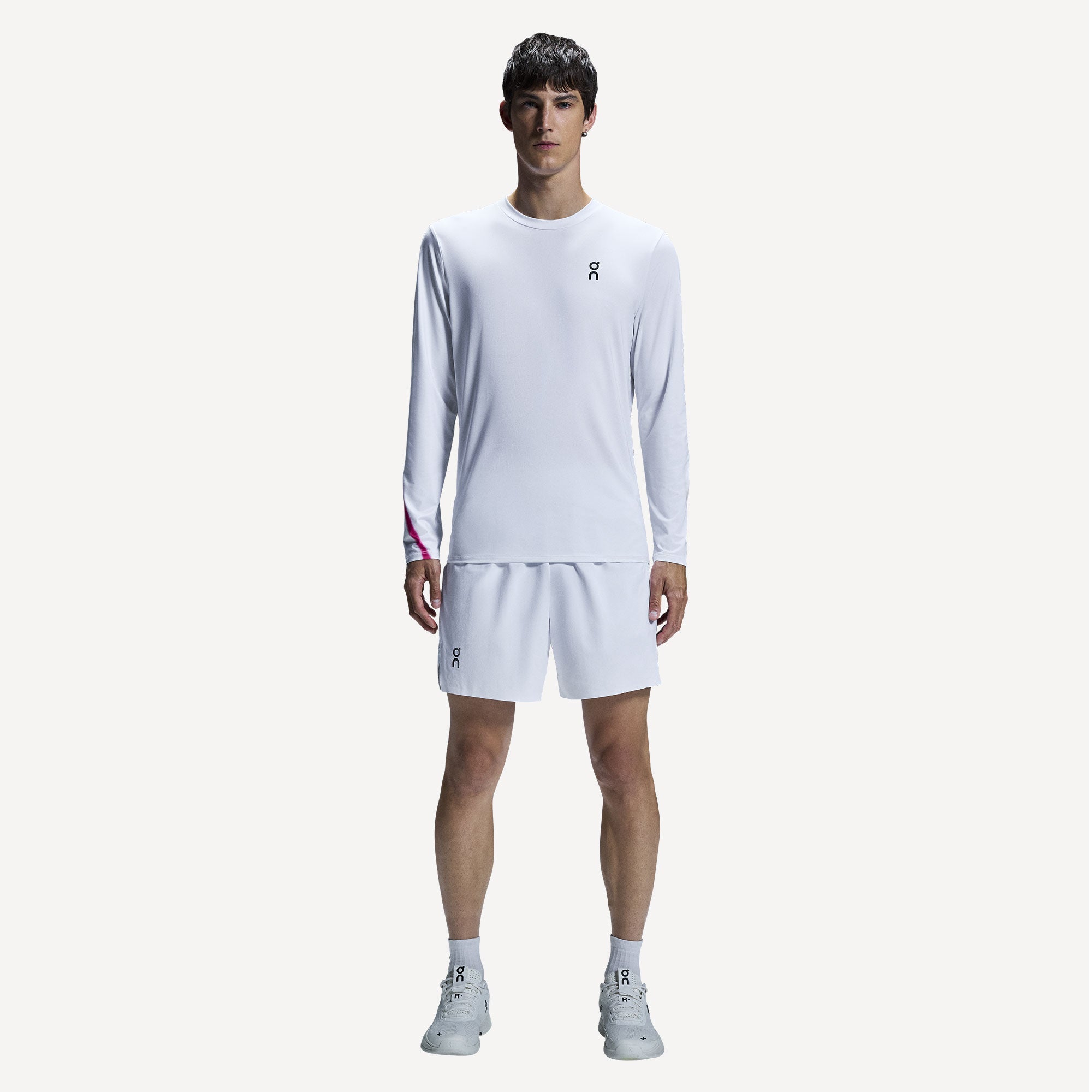 On Court Men's Long Sleeve Tennis Shirt