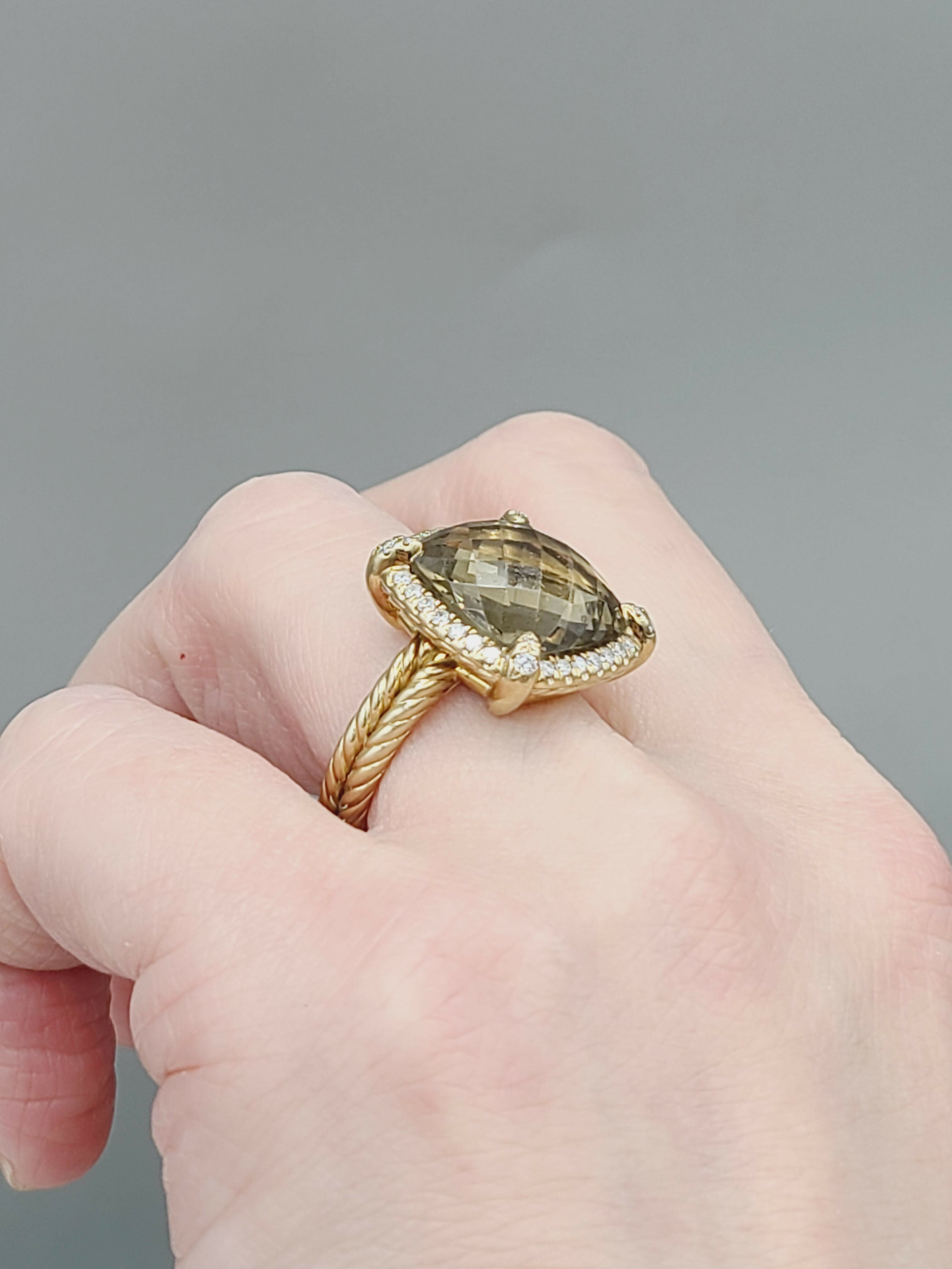 David Yurman Chatelaine Ring 鈥?Citrine, Diamonds & Gold、mySite、hinf8tx79
