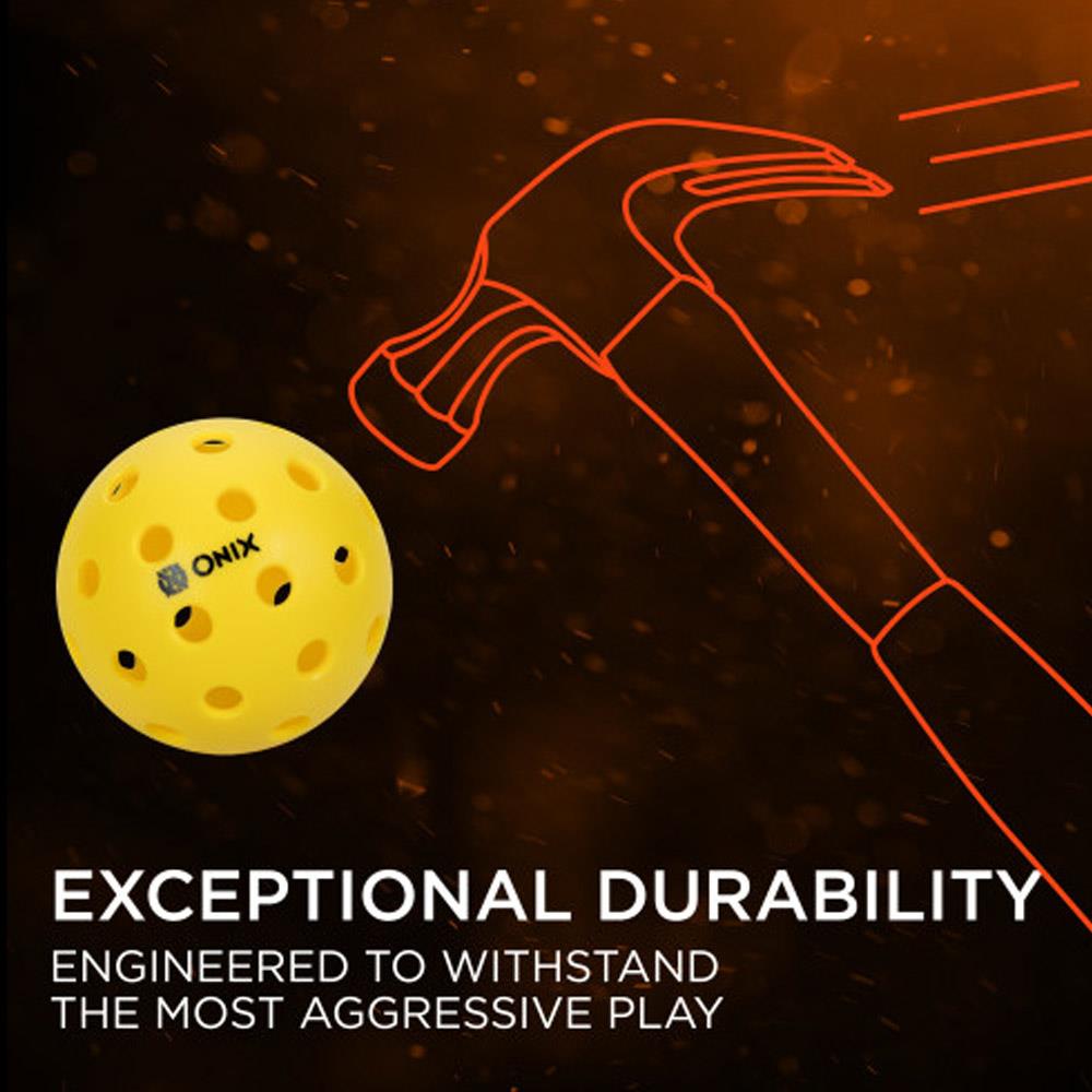 Onix Pickleball Pure 2 Outdoor Single - Yellow