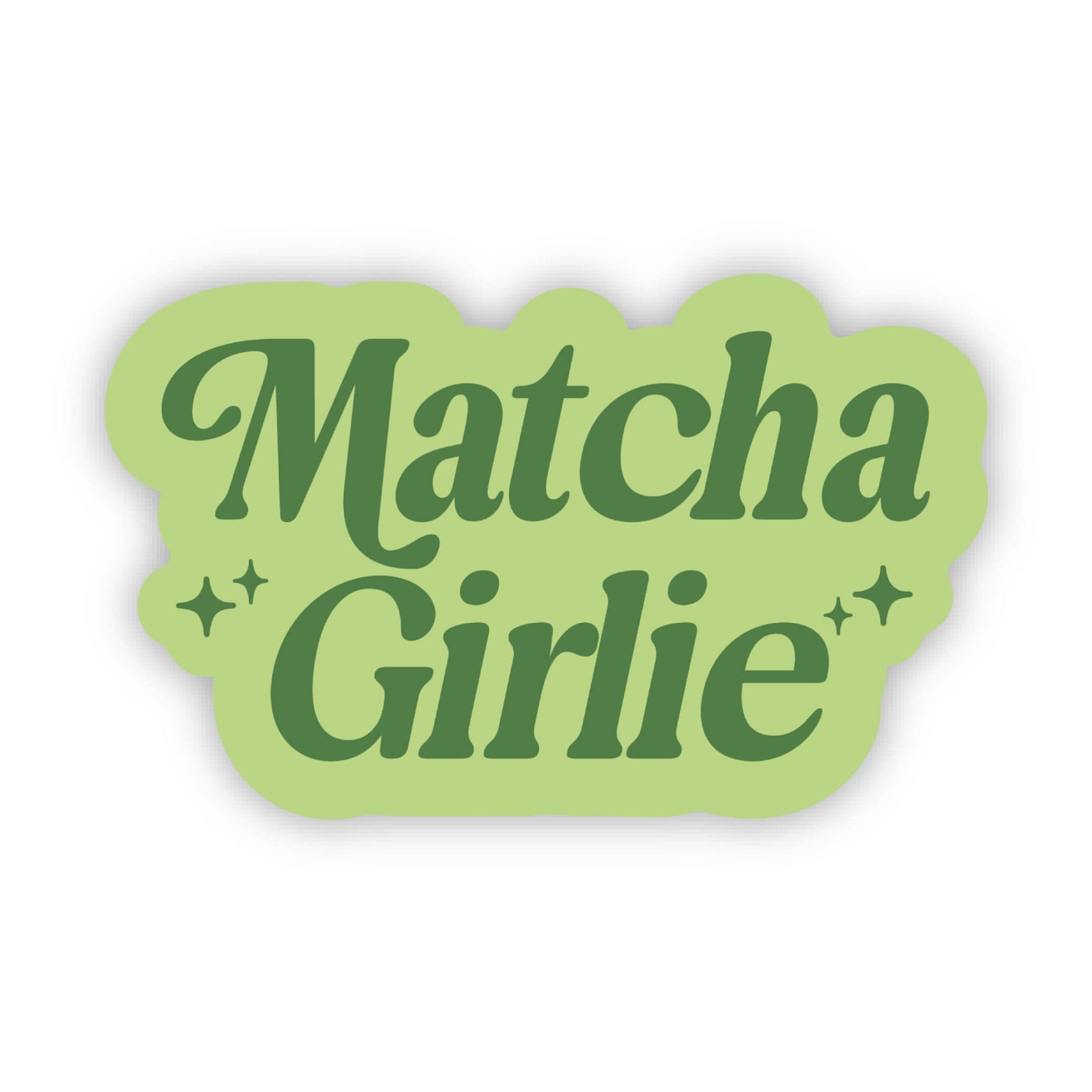  Matcha Girlie Text Sticker、mySite、elrpsem3k