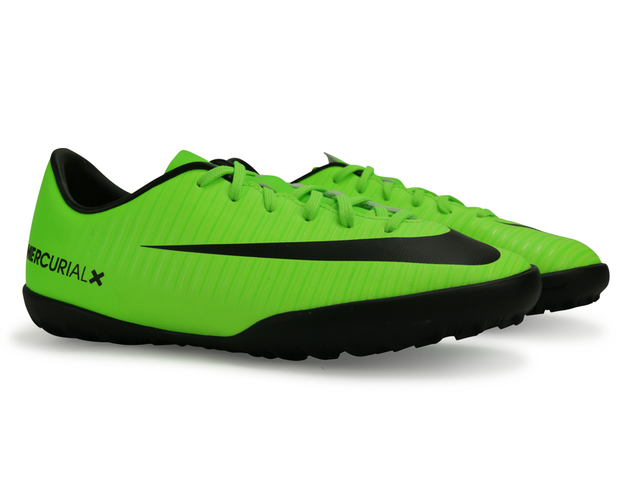 Nike Kids MercurialX Victory VI Turf Soccer Shoes Electric Green/Black/Flash Lime、mySite、bottomscart
