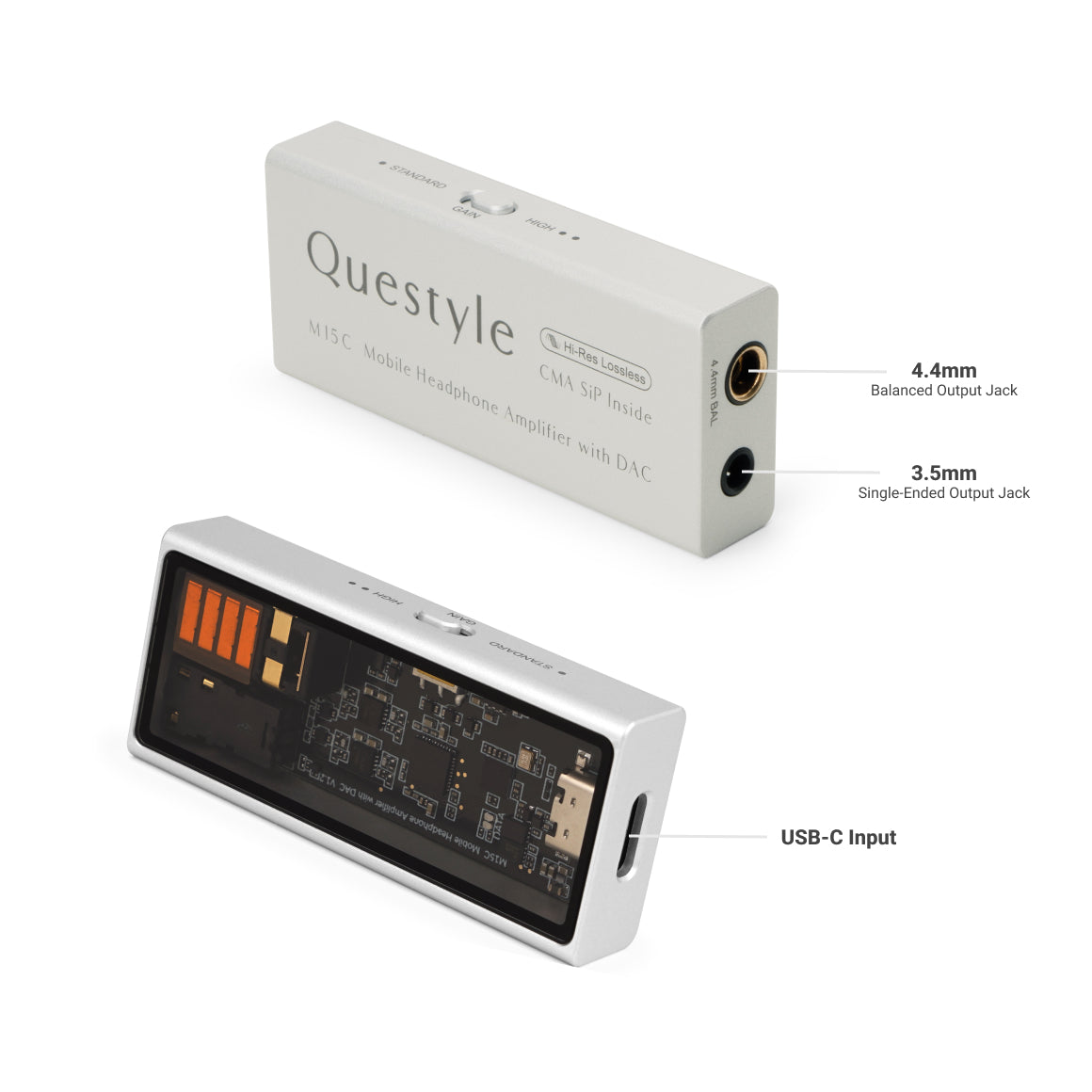  Questyle - M15C、mySite、merchandisen