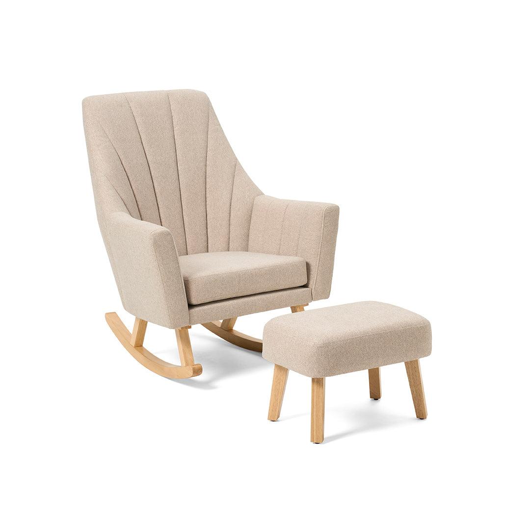  Tutti Bambini Jonah Rocking Chair + Foot Stool - Stone、mySite、merchandisen