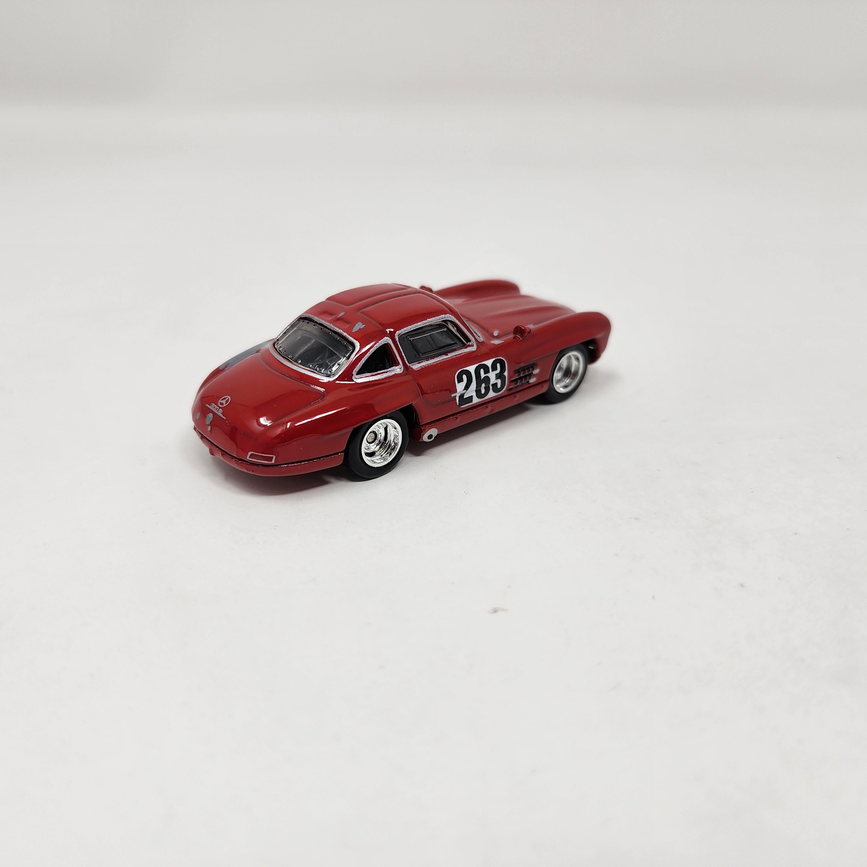 Mercedes-Benz 300SL * RED * 1:64 scale Loose Diecast Hot Wheels Jay Leno、mySite、hgirdovlk