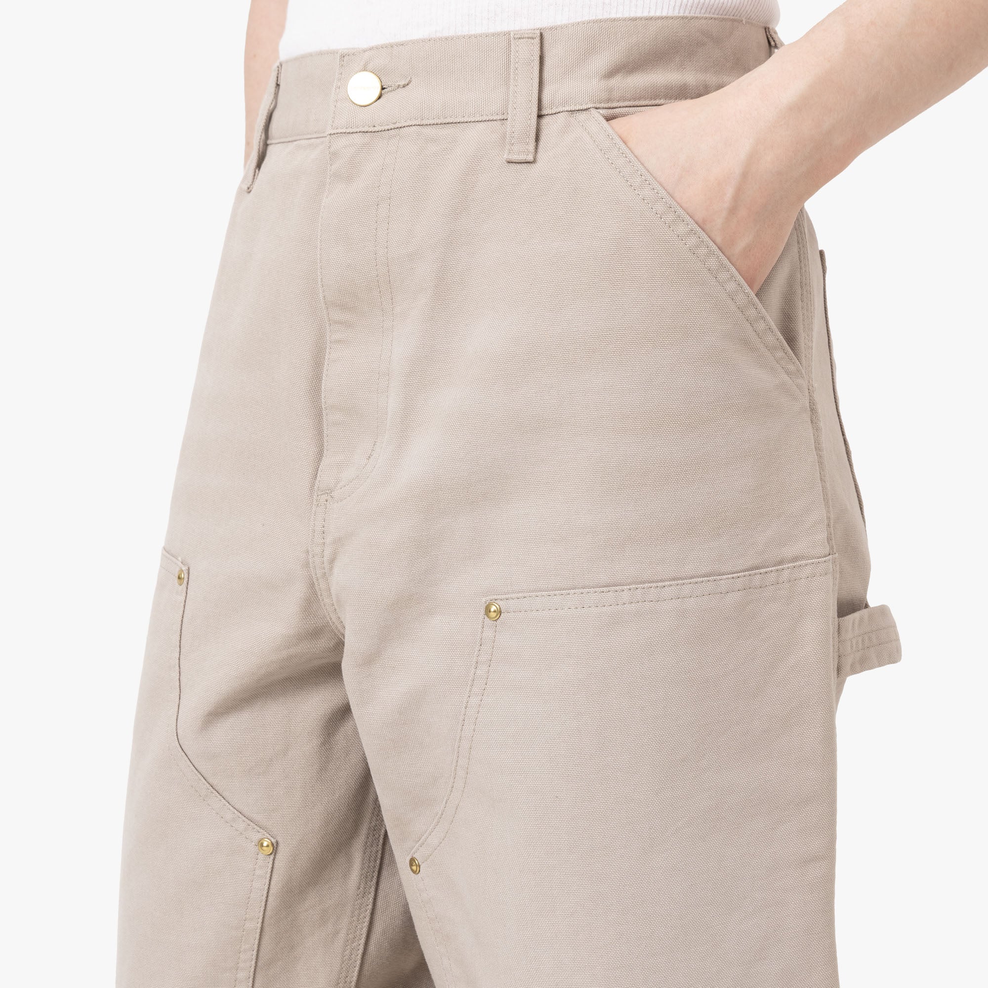  Carhartt WIP Double Knee Pants Beige、mySite、merchandisen