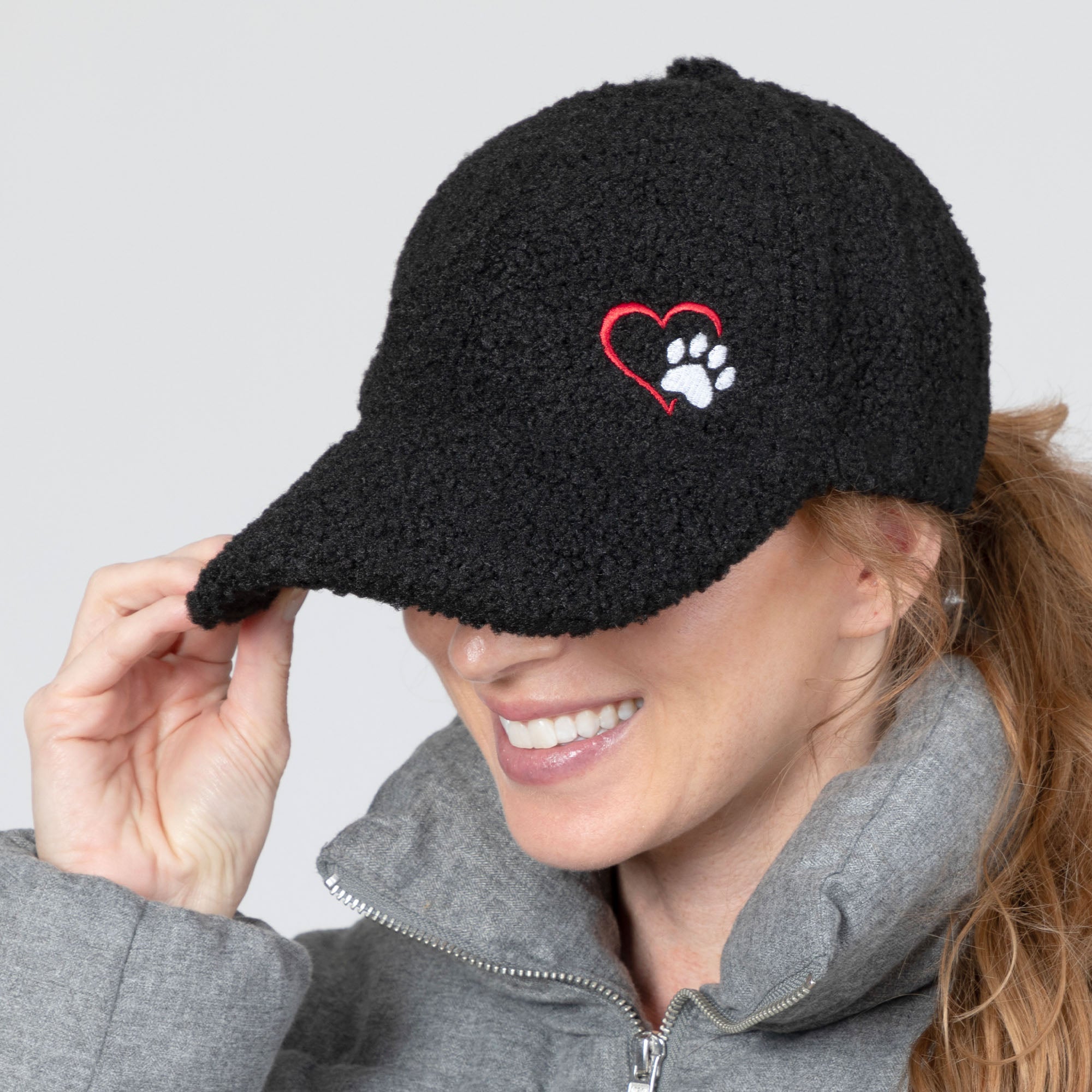 Paw & Heart Warm Baseball Hat、mySite、camillekostekn