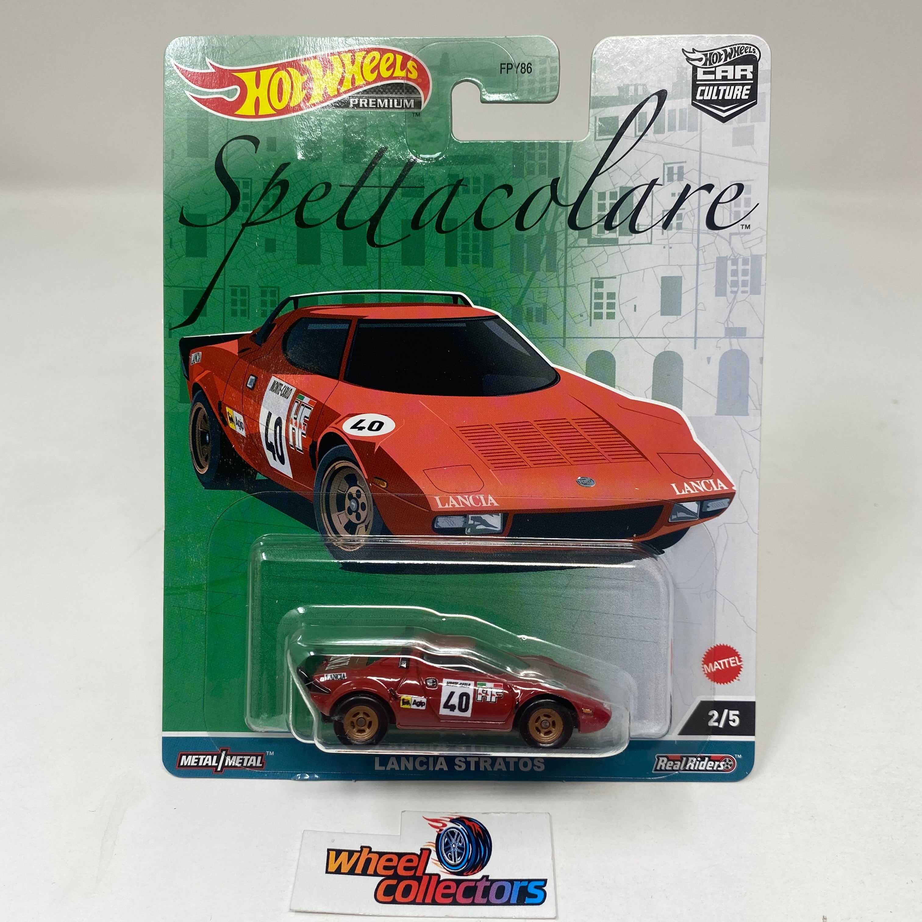Lancia Stratos #2/5 * 2023 Hot Wheels Spettacolare Car Culture、mySite、hgirdovlk